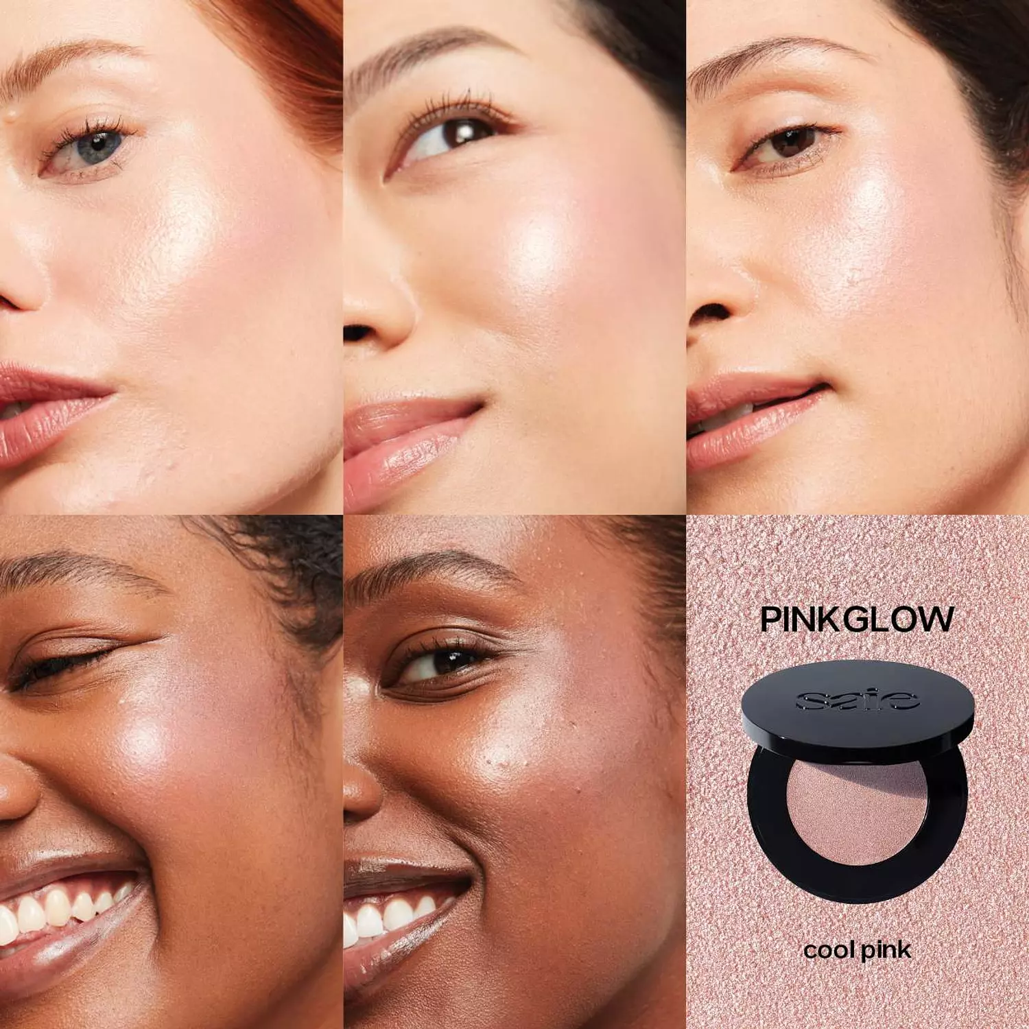 Saie  Glow Sculpt Multi-Use Cream Highlighting Blush 8