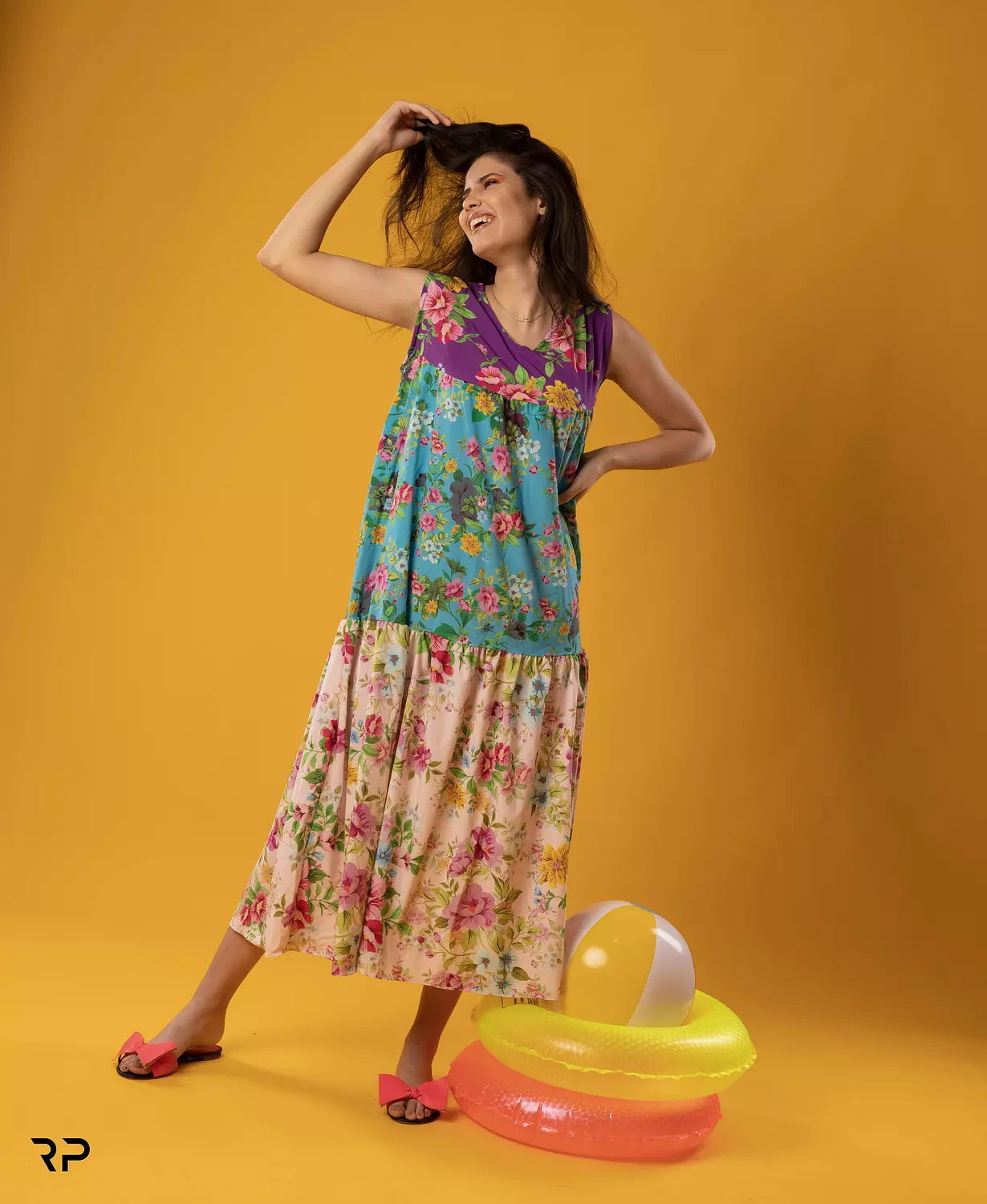 Garden Flowers Dress image
