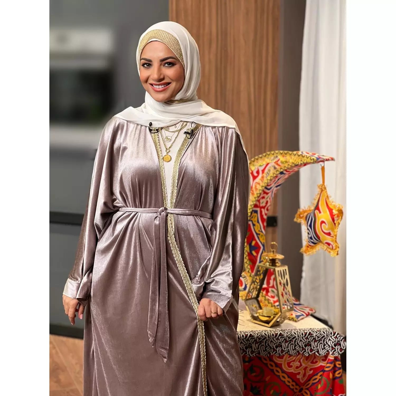 Velvet Abaya 4