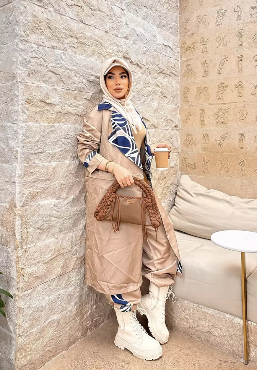 Beige Waterproof Suit (coat)   12