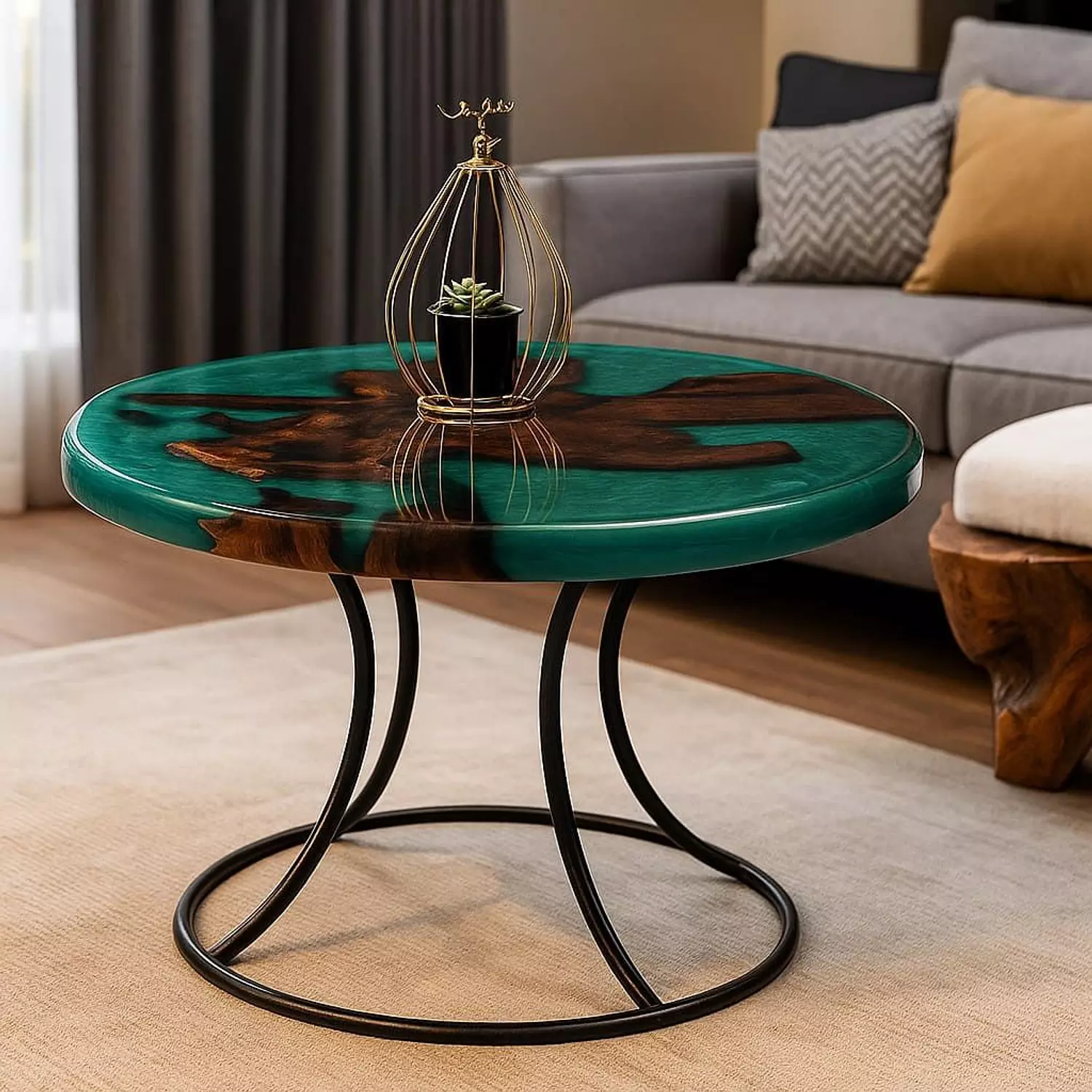 Epoxy Coffee Table image