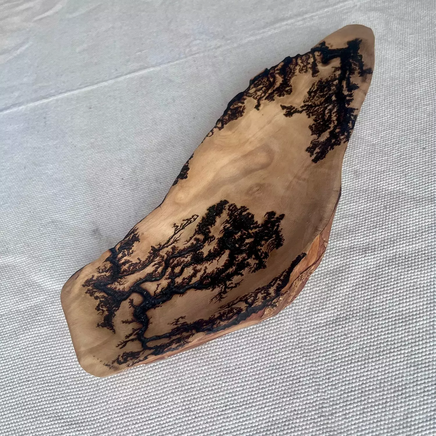 Olive Wood Centerpiece image