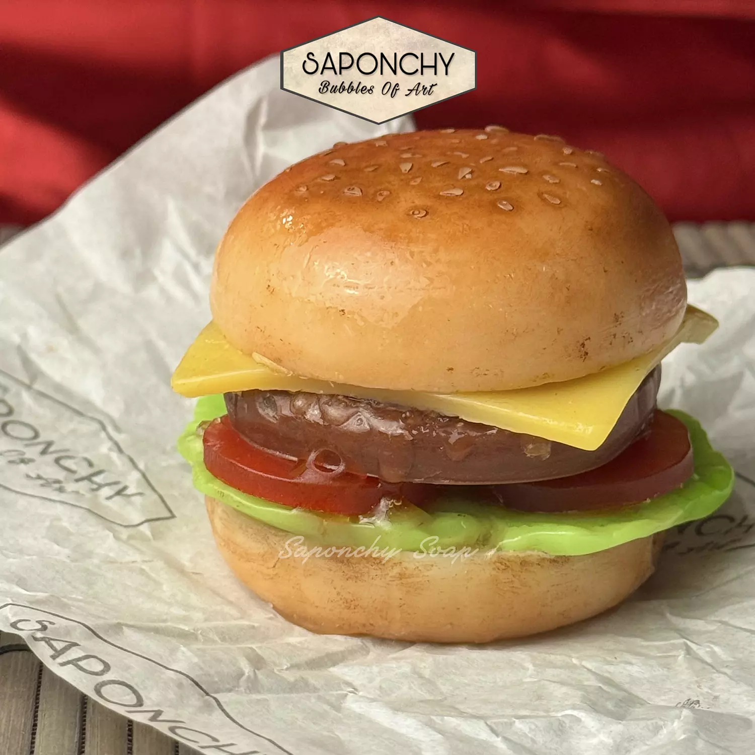 CHEESE BURGER SOAP 5