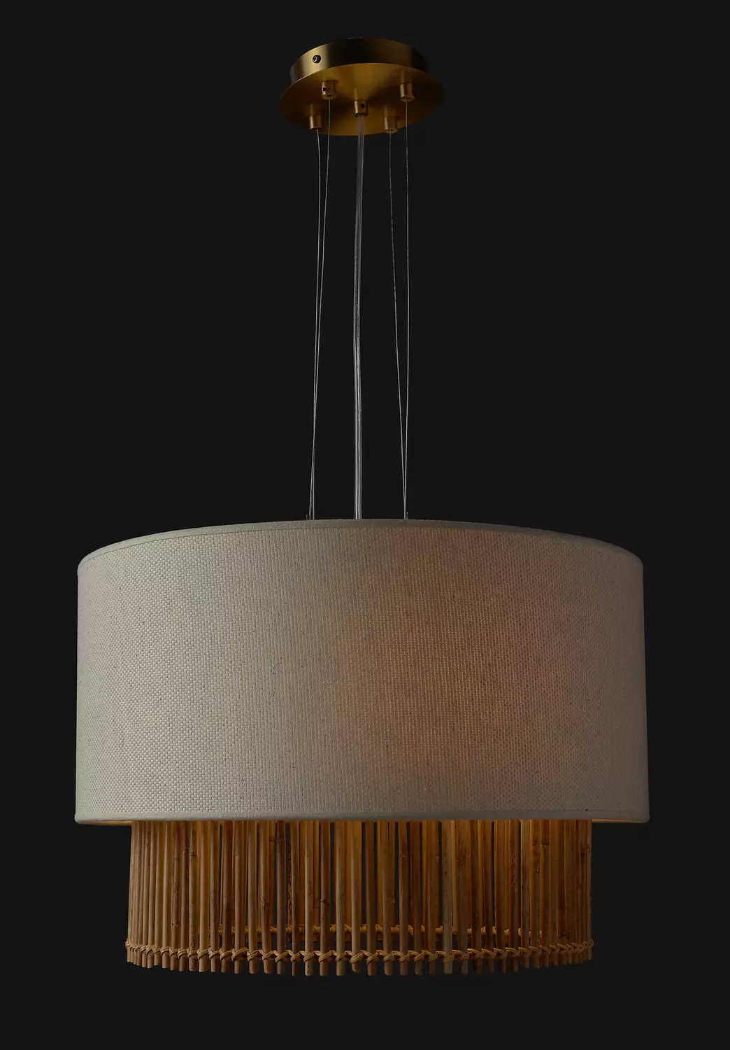 Duetto Bamboo Pendant