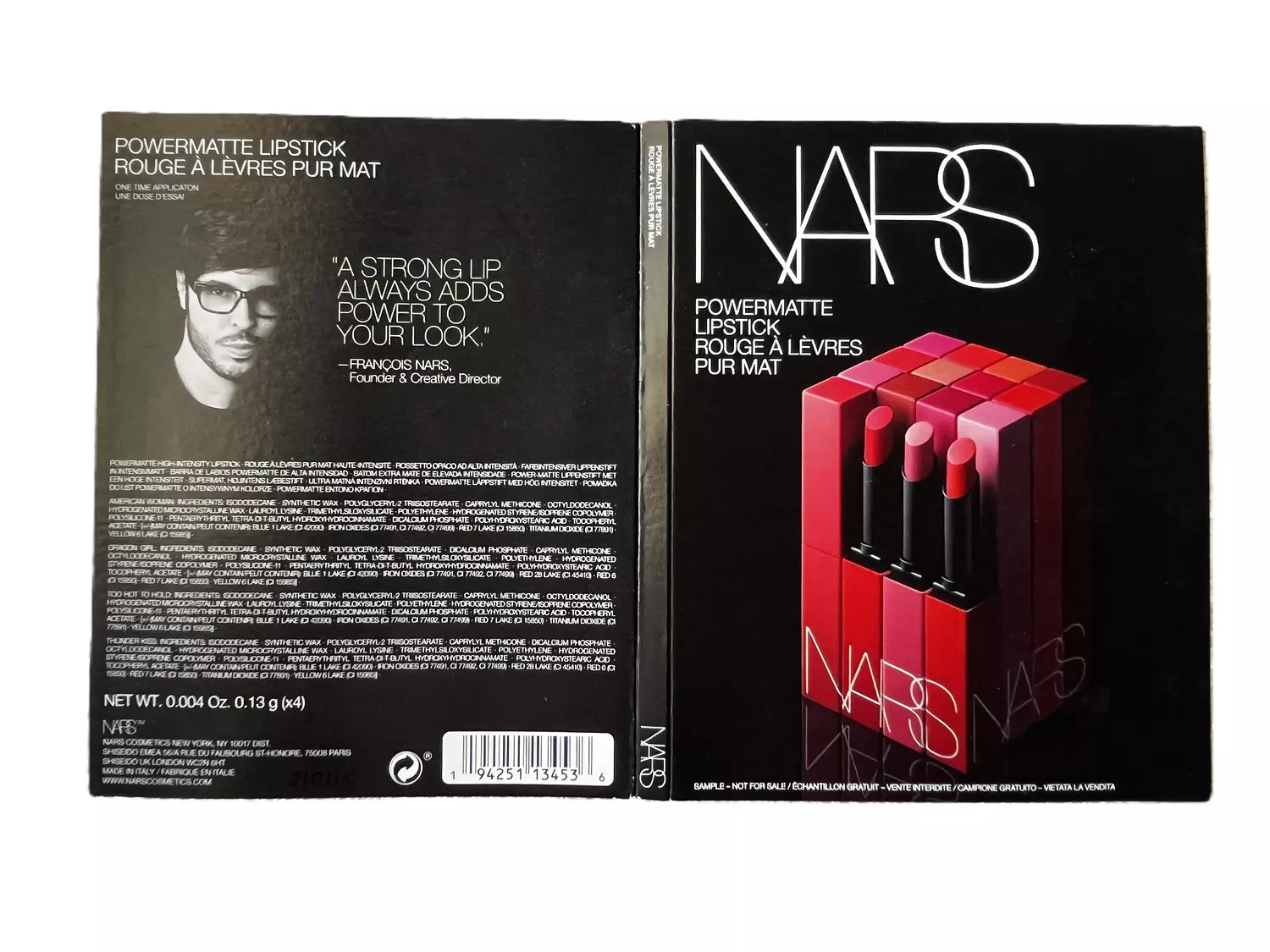 Nars Power Matte Lipstick 0.13g x4 image