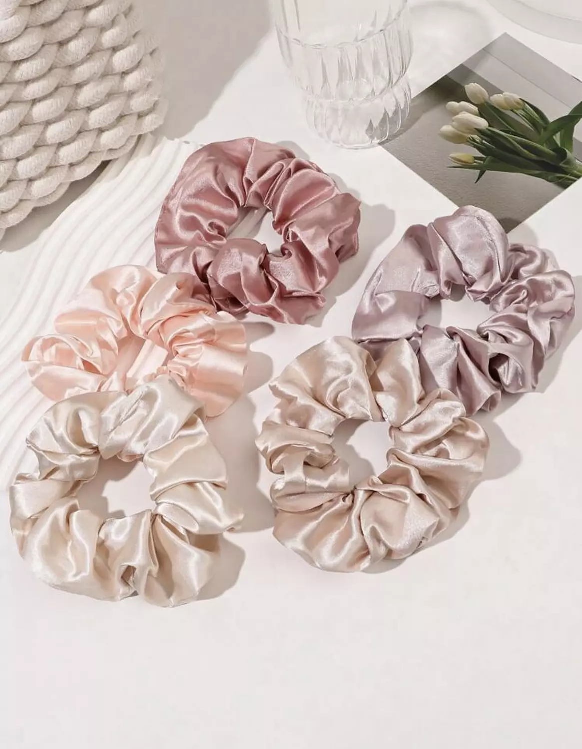 Shein Satin Scrunchie - 1PC  1
