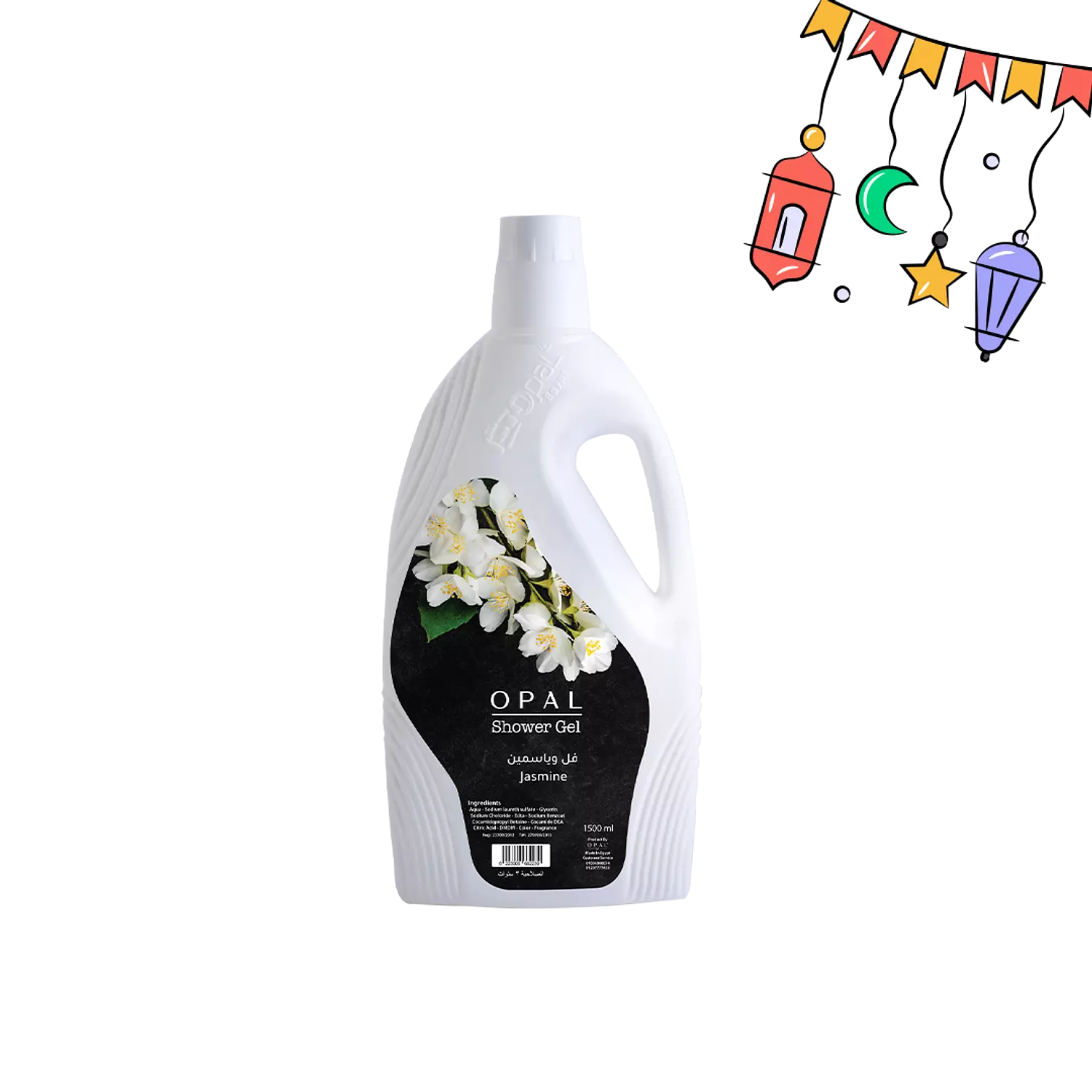 Foll and jasmine shower gel hover image