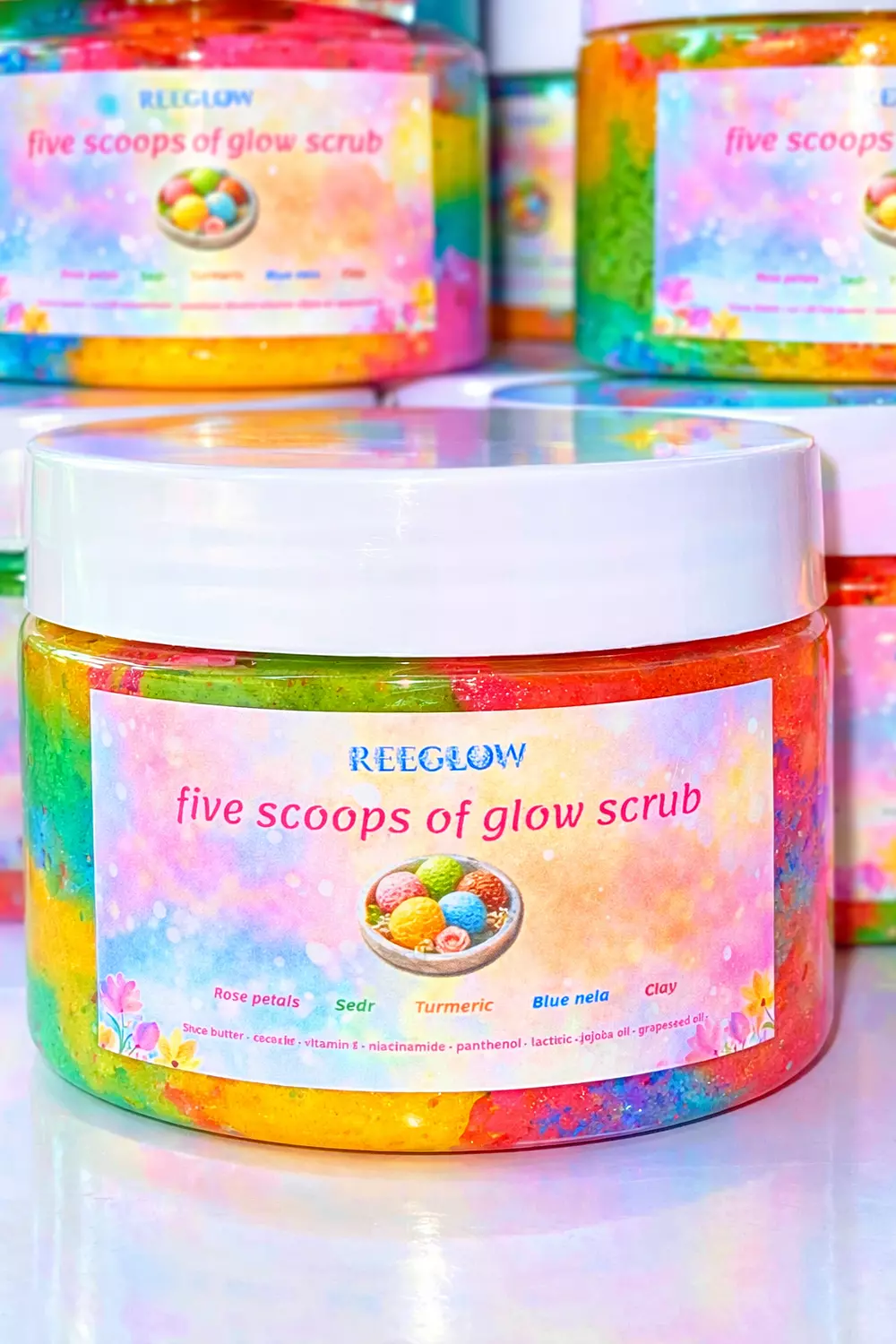 Five scoops glow scrub 300gm image