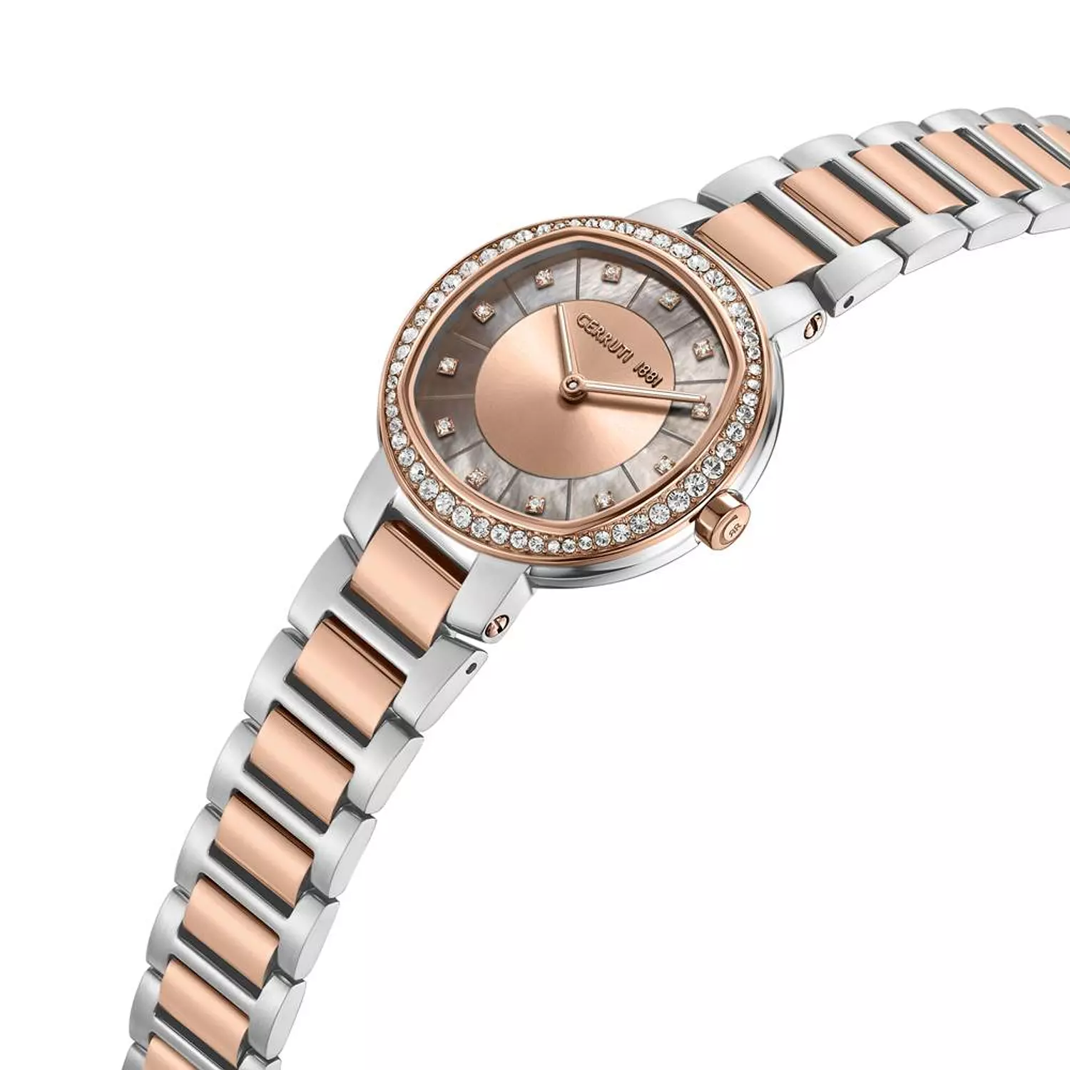 Cerruti 1881 Two-Tone Rose Gold Diamond CIWLG0086503 1