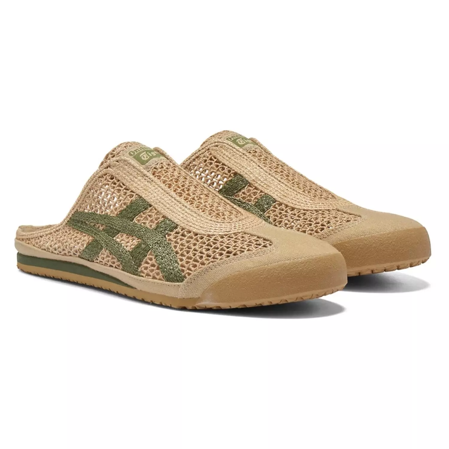 Onitsuka Tiger Mexico 66 Sabot Beige Green 1
