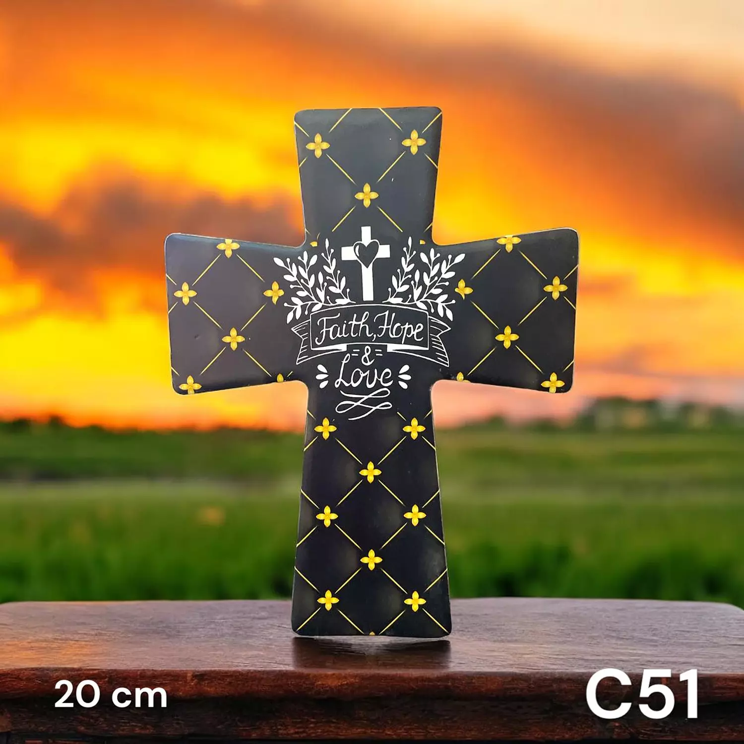  صليب سيراميك قبطي كبير 35