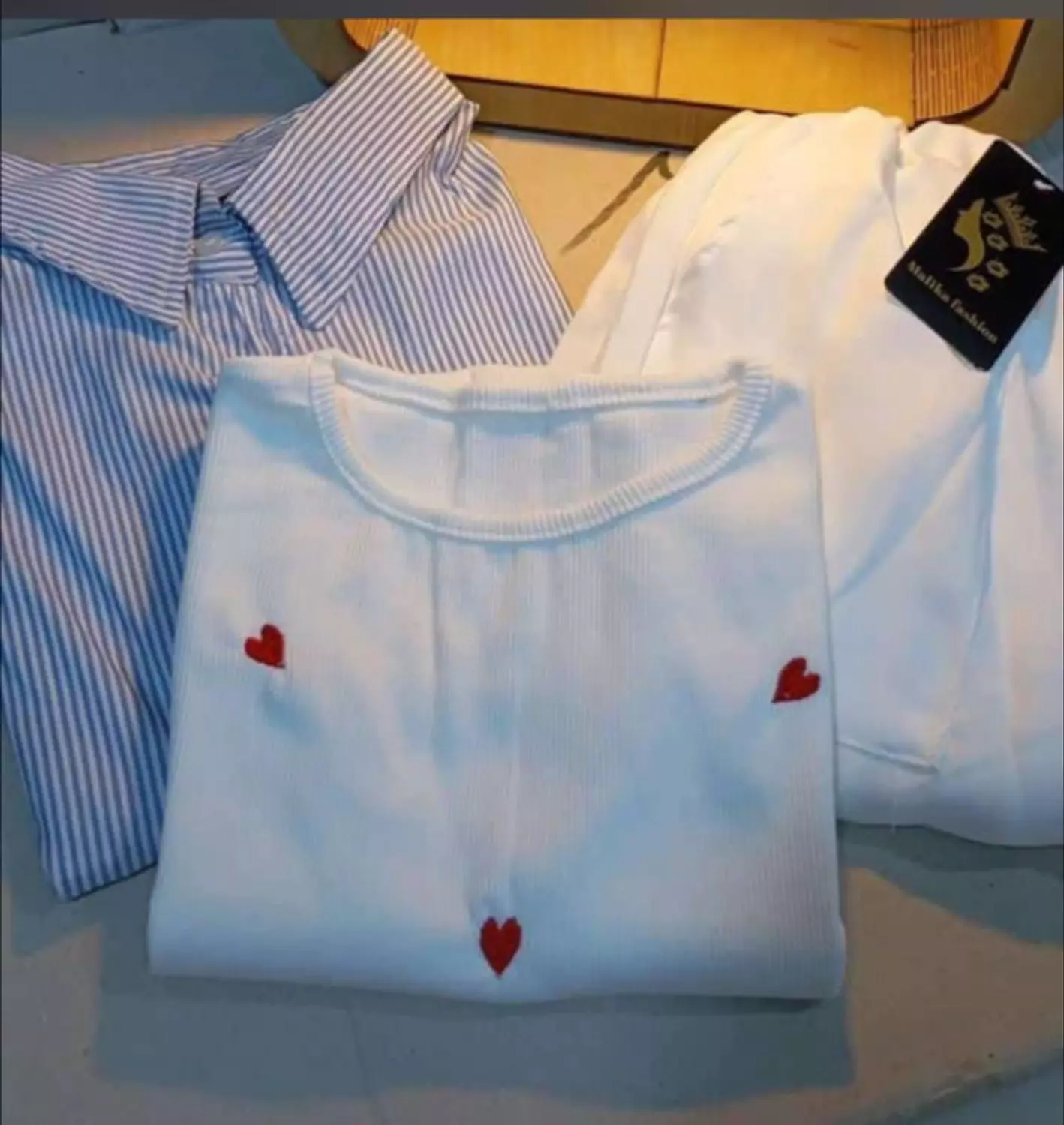 Suit With Heart T-shirt image