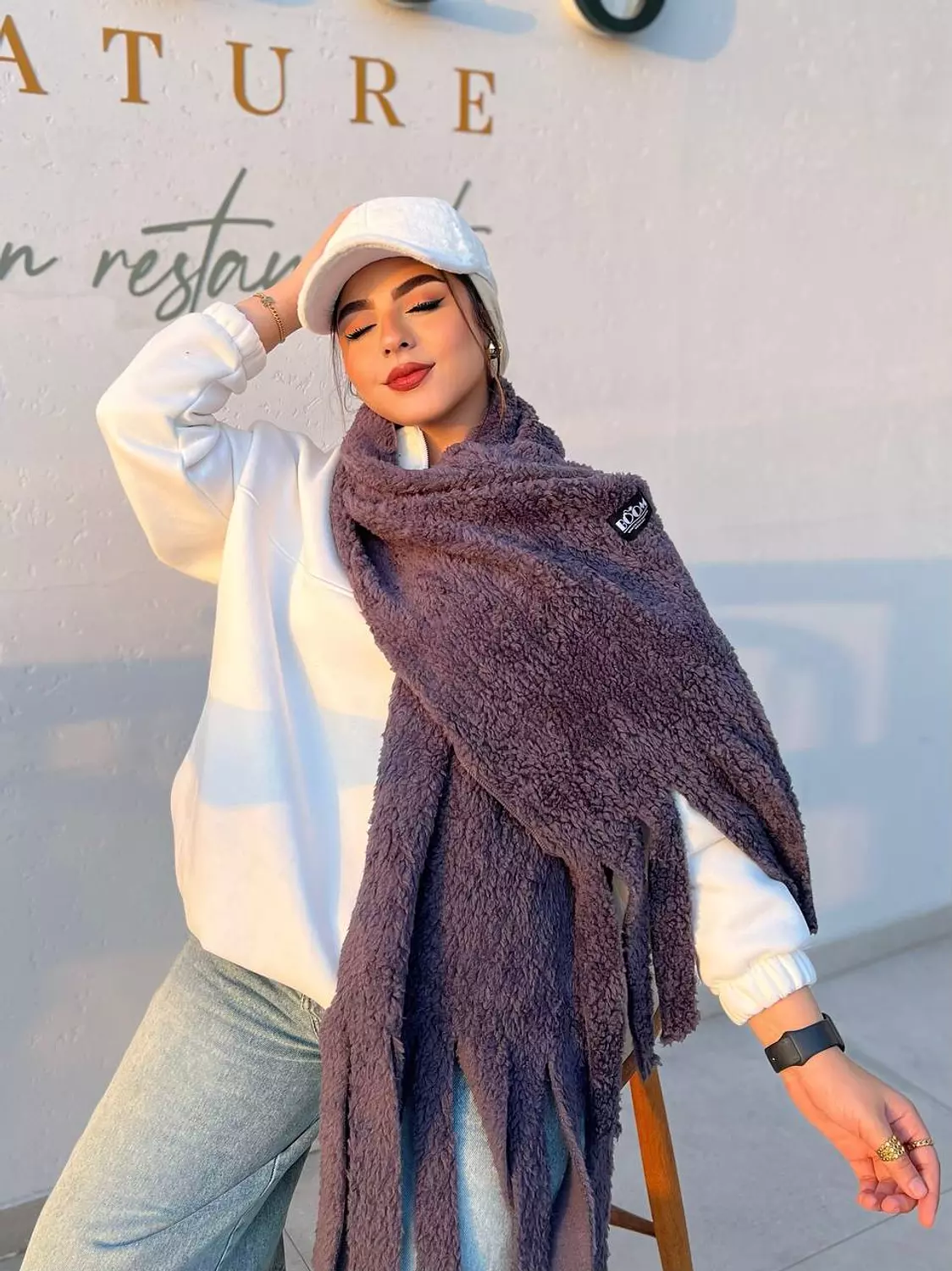 Winter scarf 🧣 8