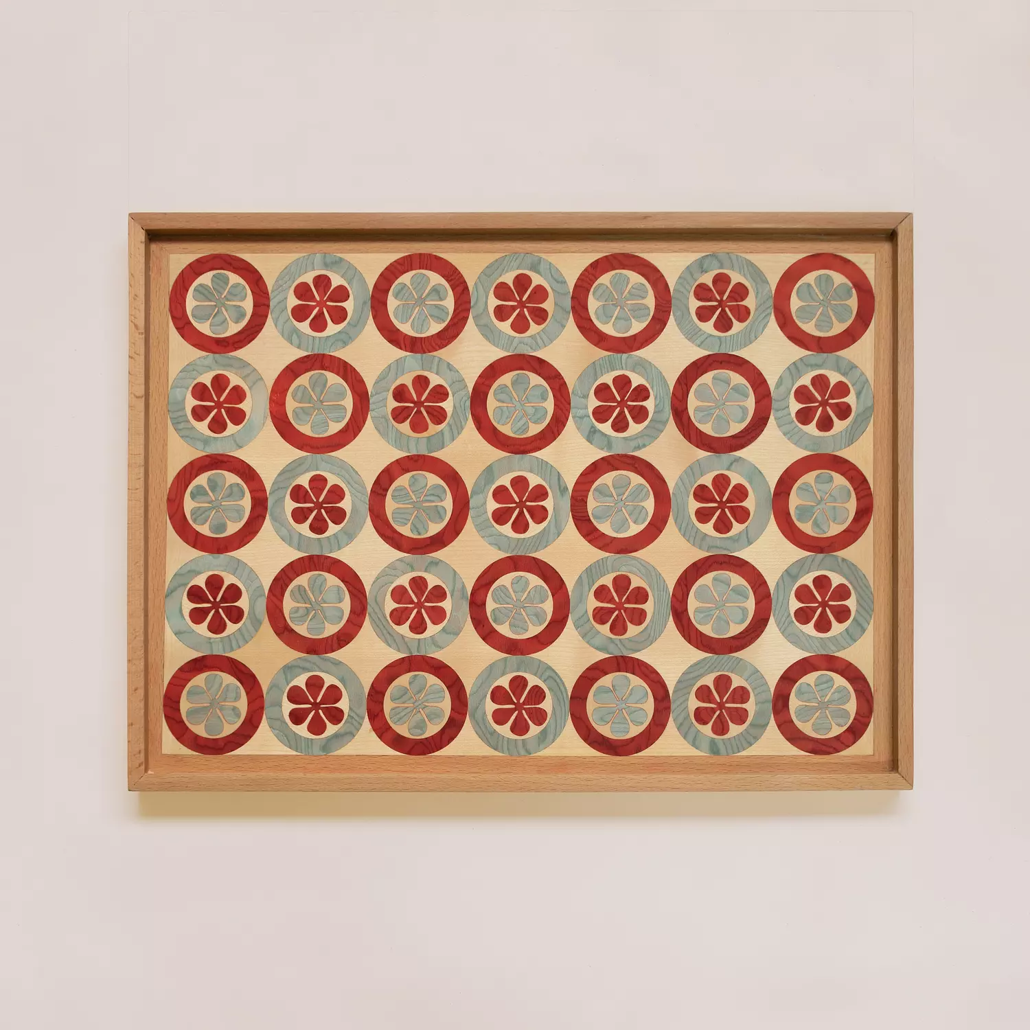 Floral Serving Tray 4