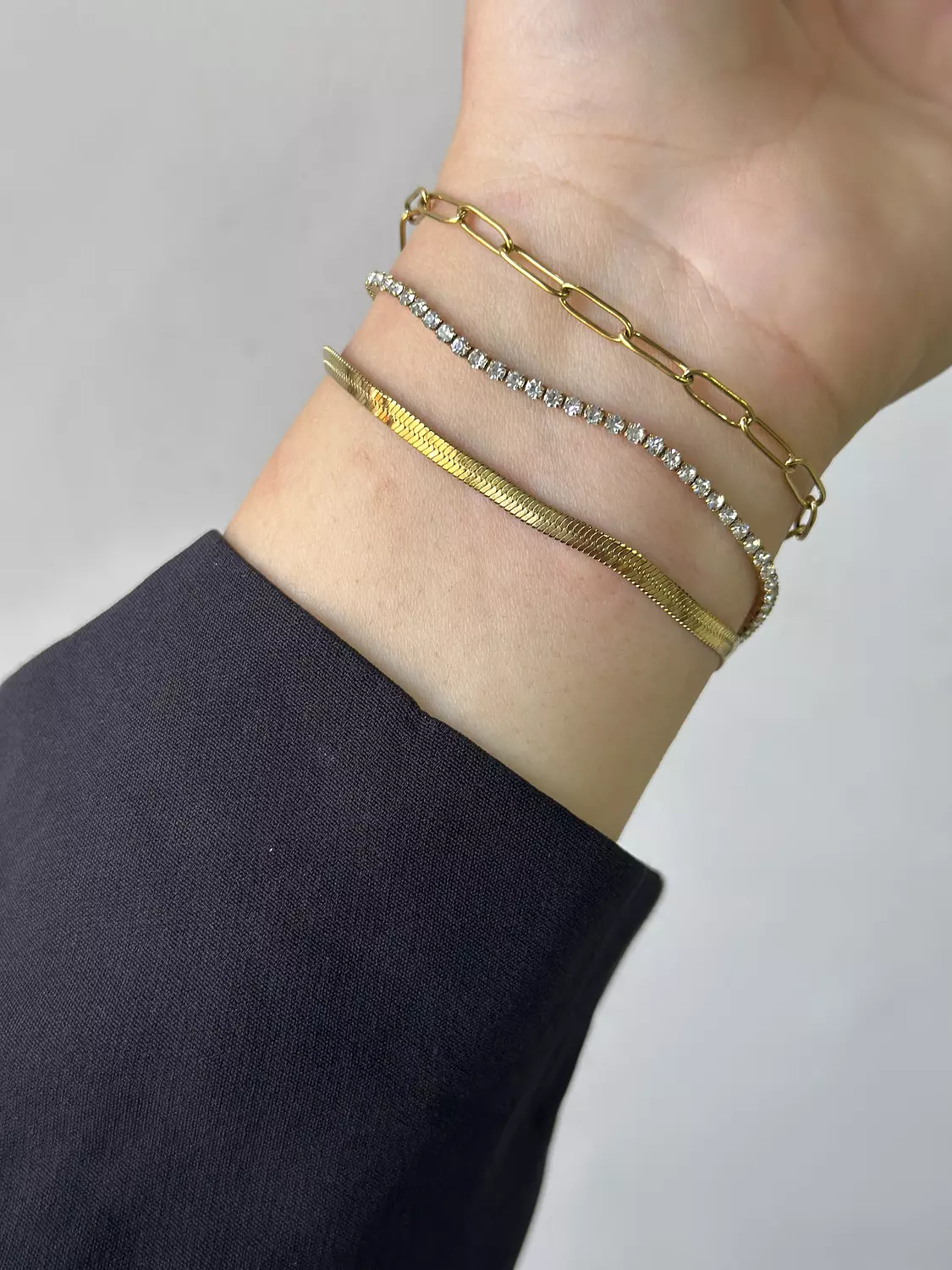 Night Out Bracelets ( three connected bracelets) 2