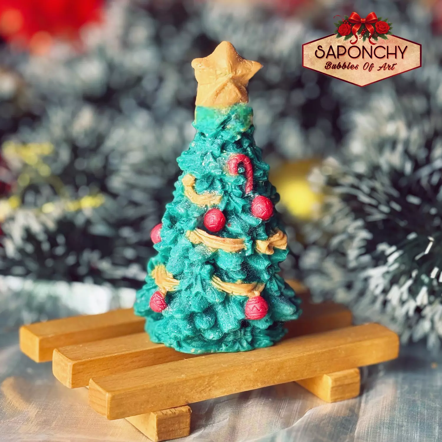 CHRISTMAS TREE SOAP image