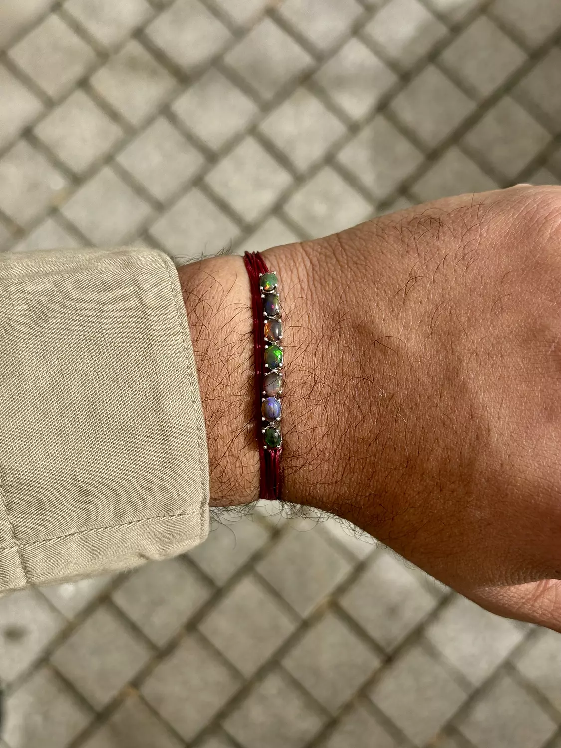 Opal Weave Bracelet  image