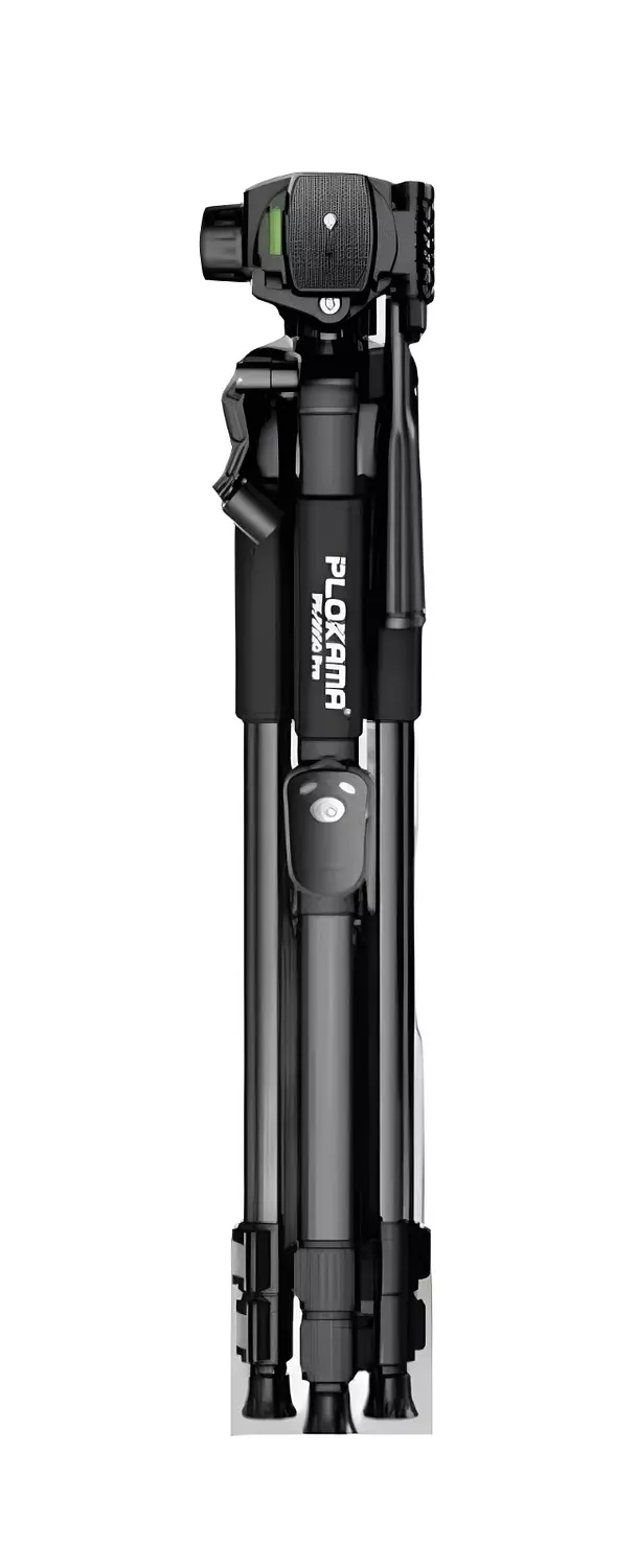 PLOKAMA PK-9950 Tripod Stand 150CM Height 360° Rotation Black 2