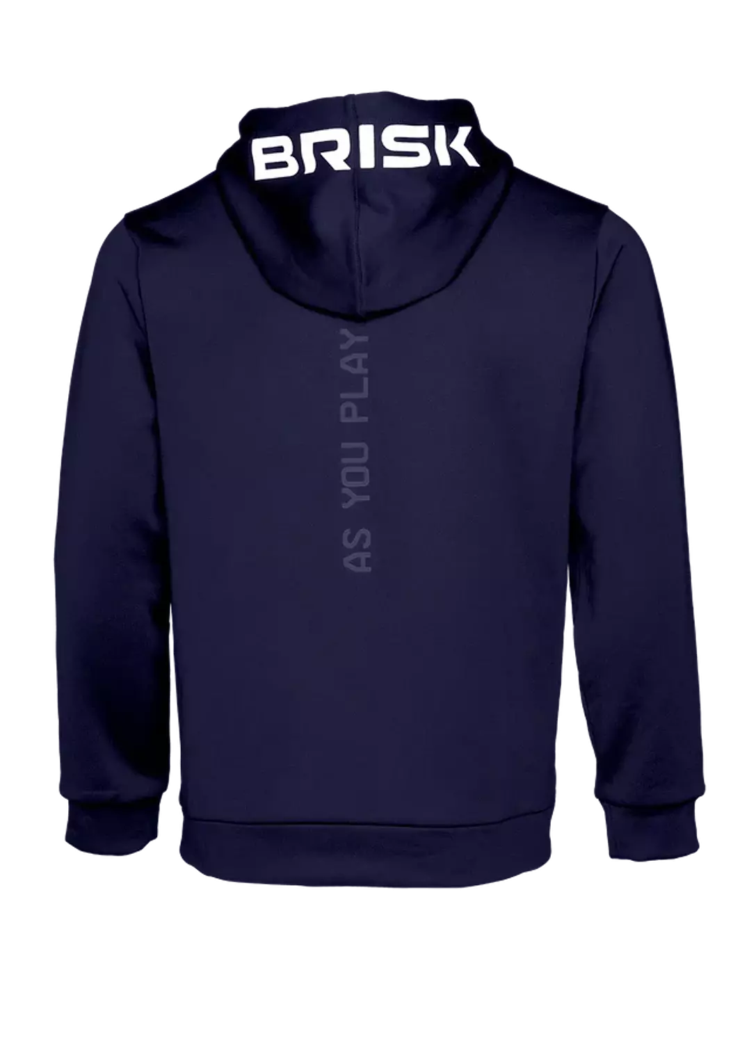Brisk Navy Blue Hoodie - Man hover image