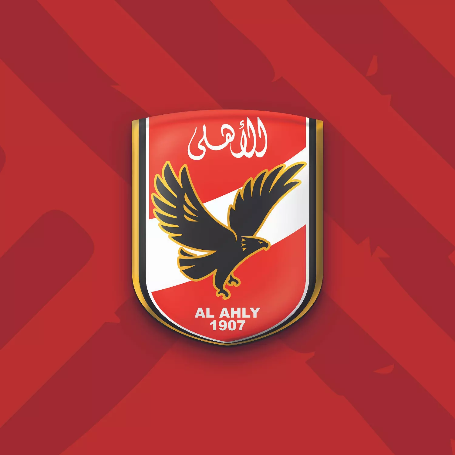 ستيكر لوجو الأهلي ثري دي image