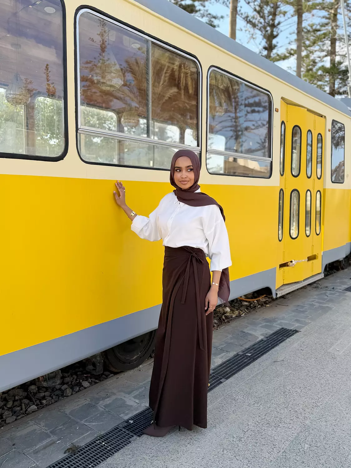 Wrap Maxi Skirt – Elegant Modest Style 2