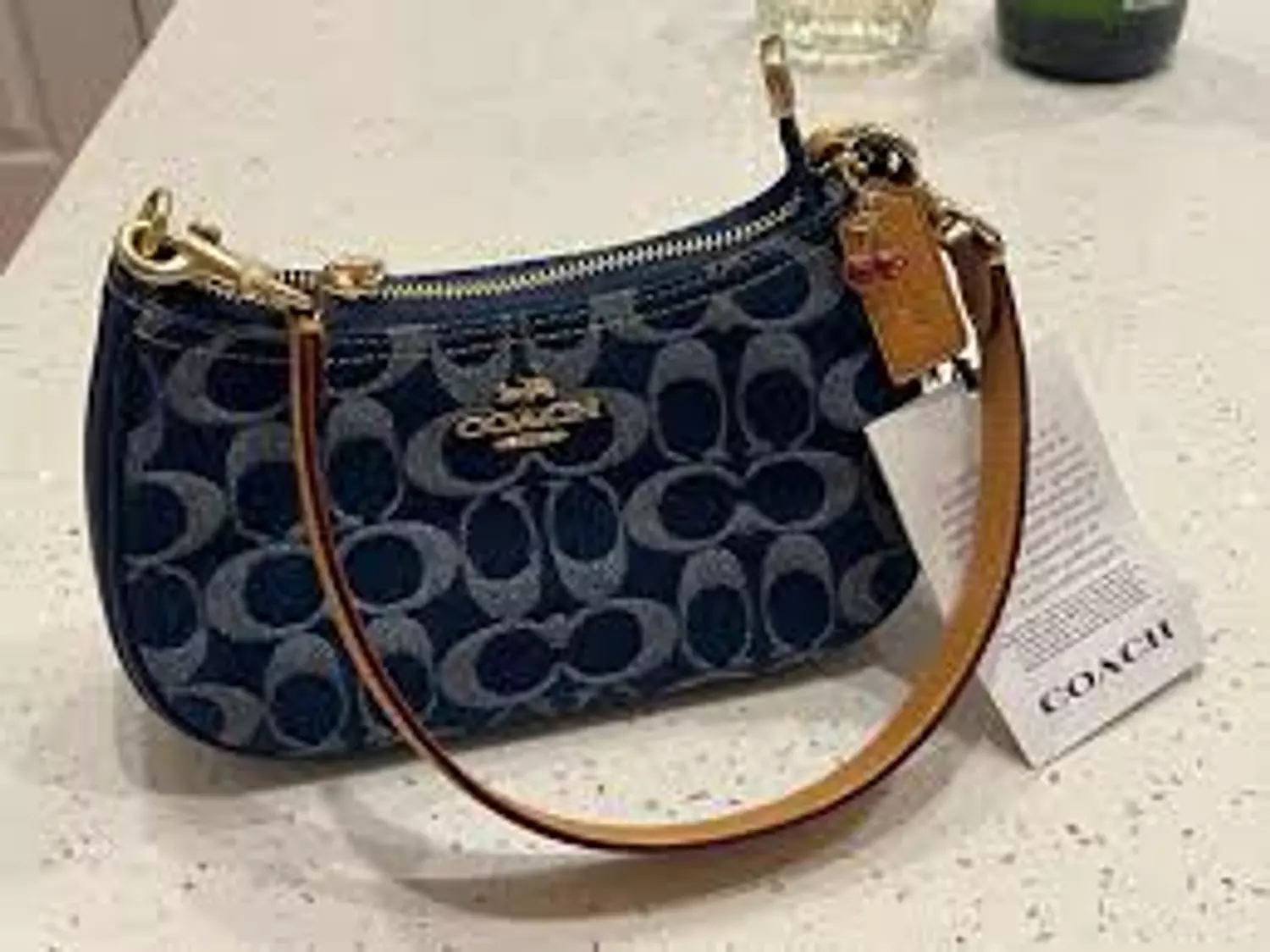 Coach teri denim bag 3