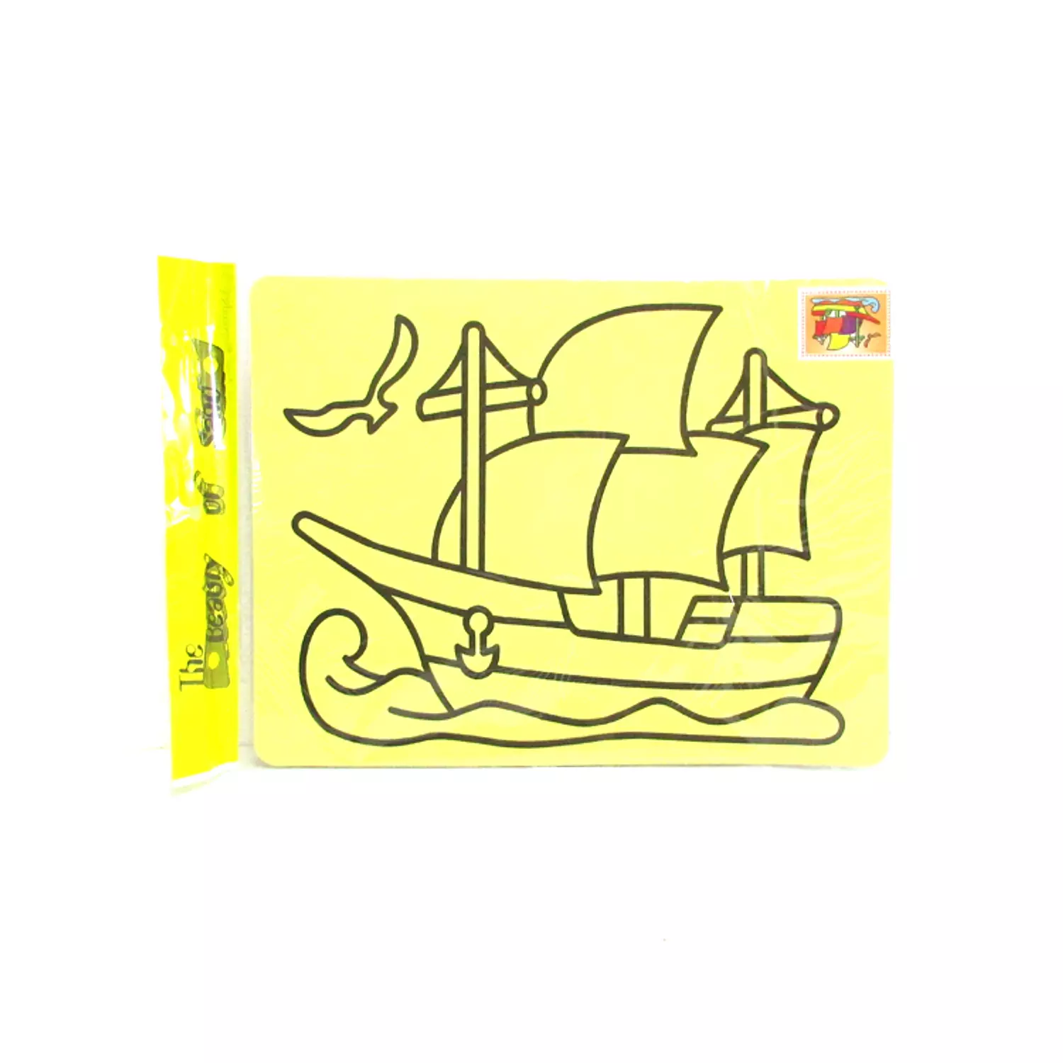 Sand coloring sheet A4 4