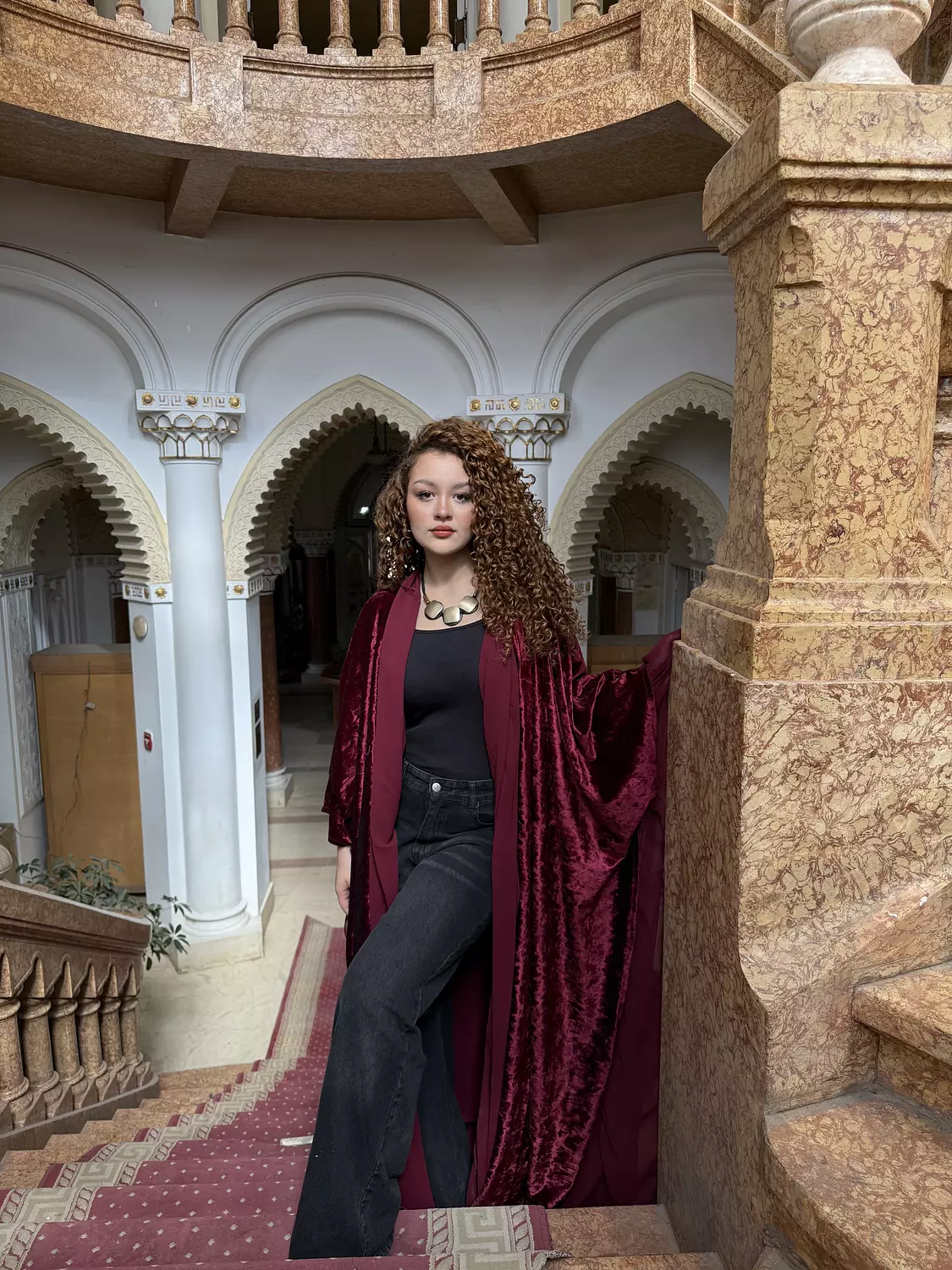 Velvet Shadow Kaftan 16