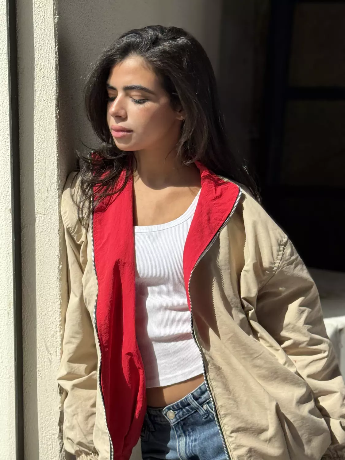 Cherry Sand Reversible Jacket 5