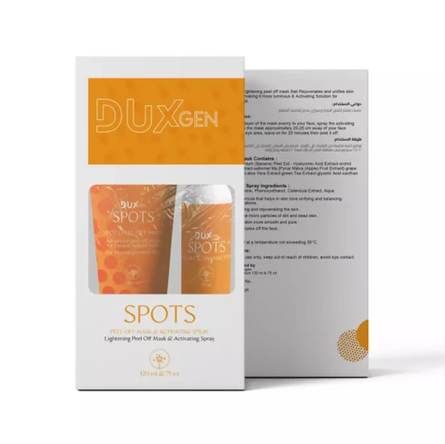 DUXGEN SPOTS(PEEL OFF MASK+ACTIVATING SPRAY)   image