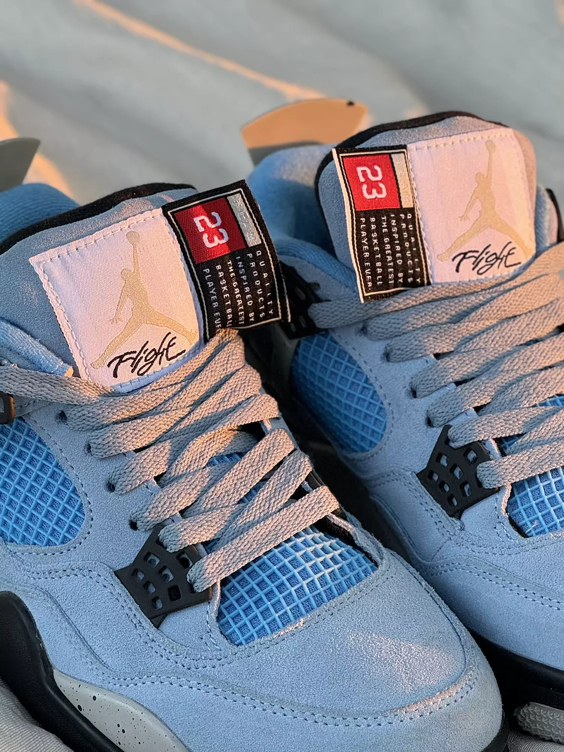 Nike Air Jordan 4 blue university  3