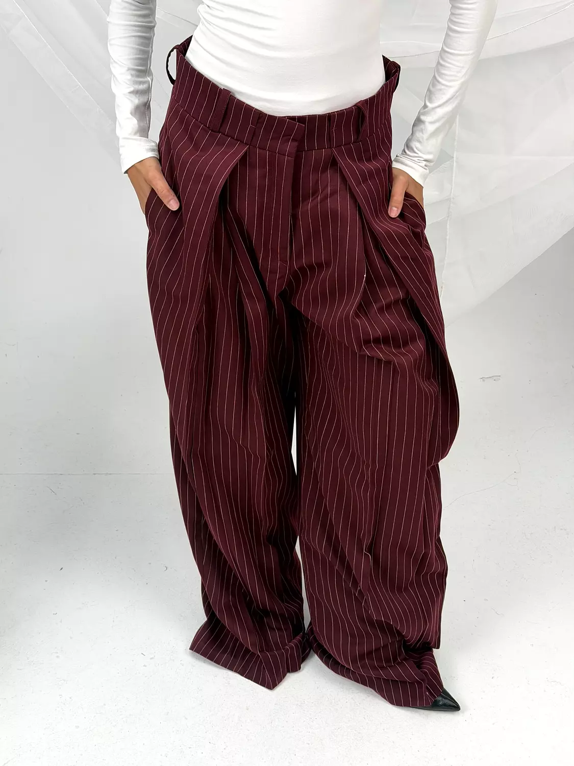 Stripped Tailored Pants 4