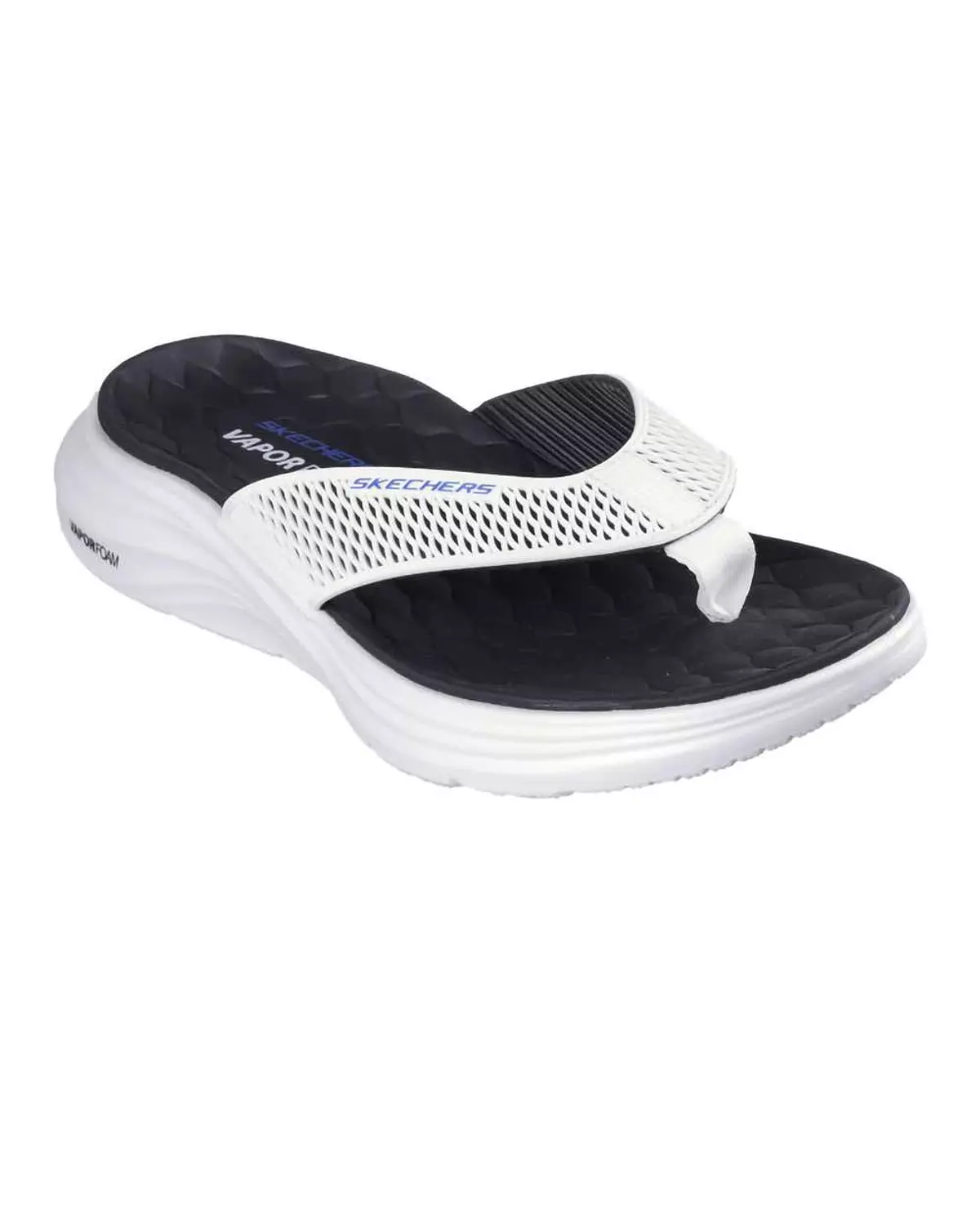 Skechers Men's Vapor Foam Sandal Black x White image