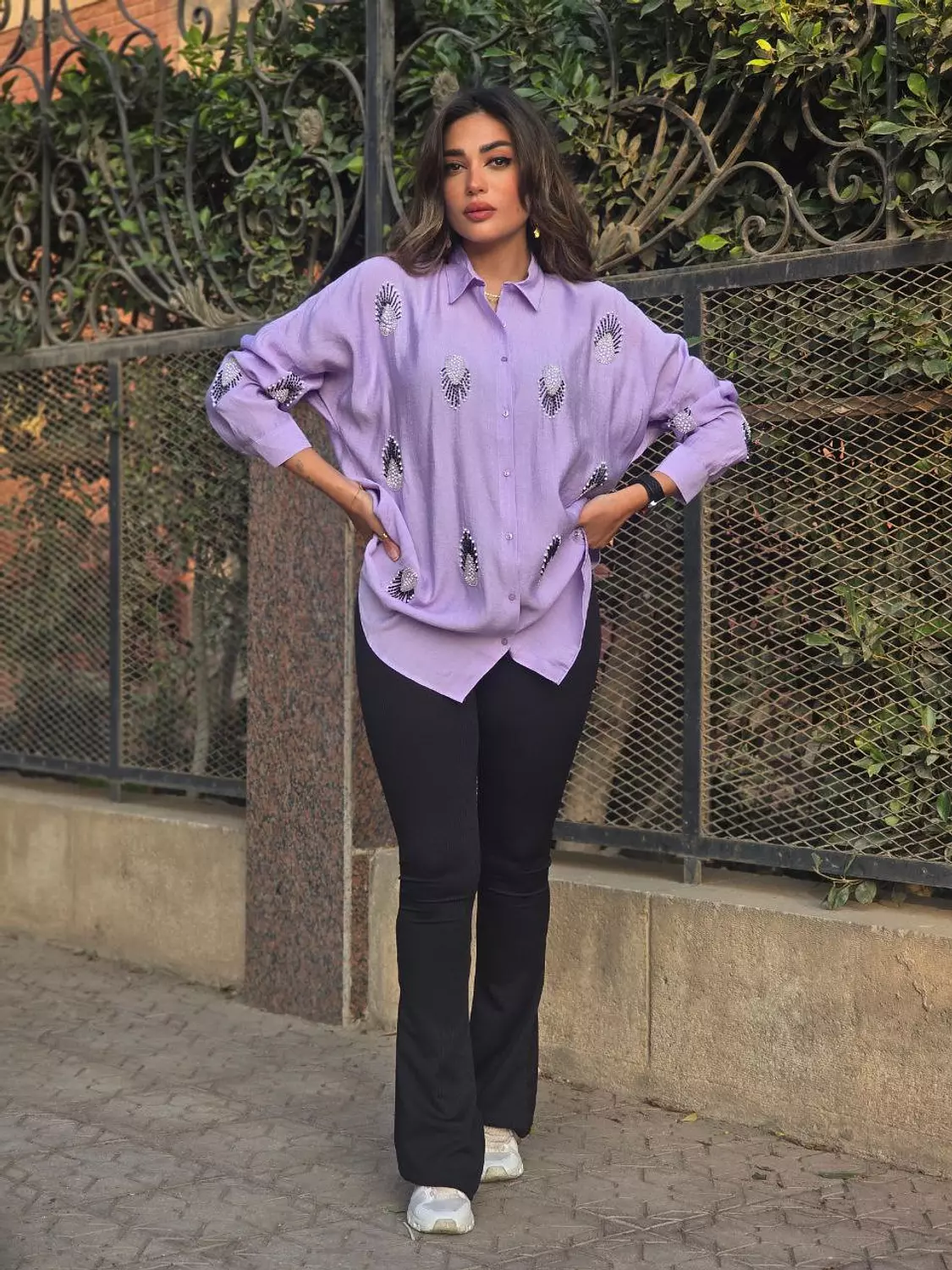 Plain Flare Pants  image