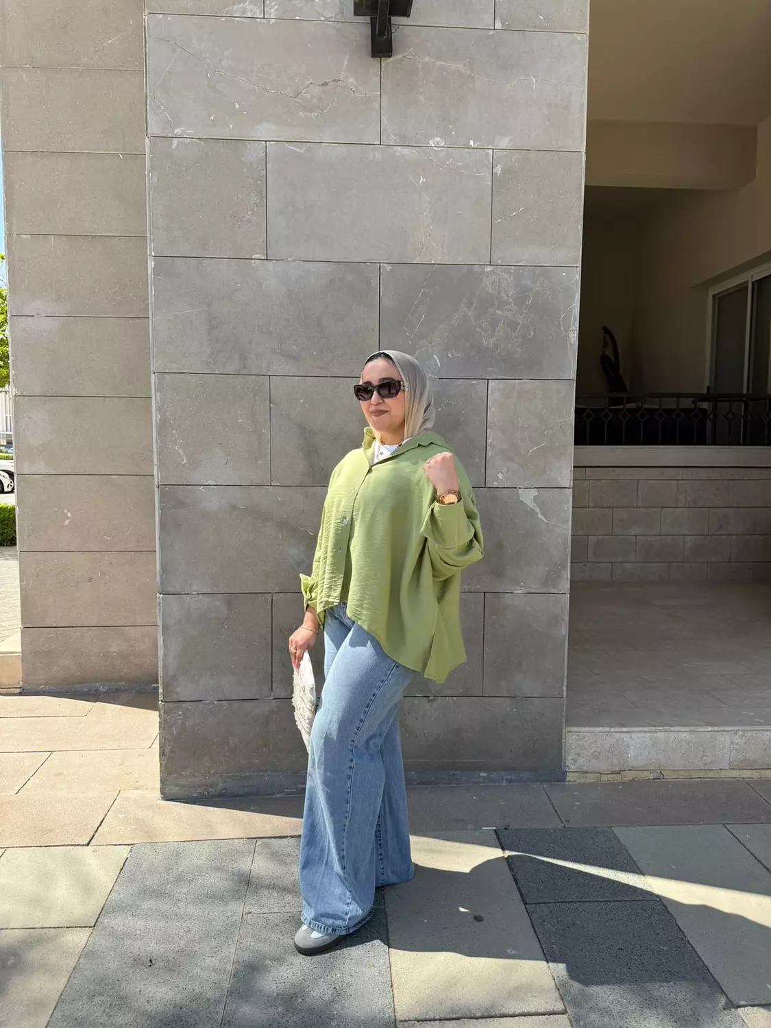 Green apple Summer blouse image