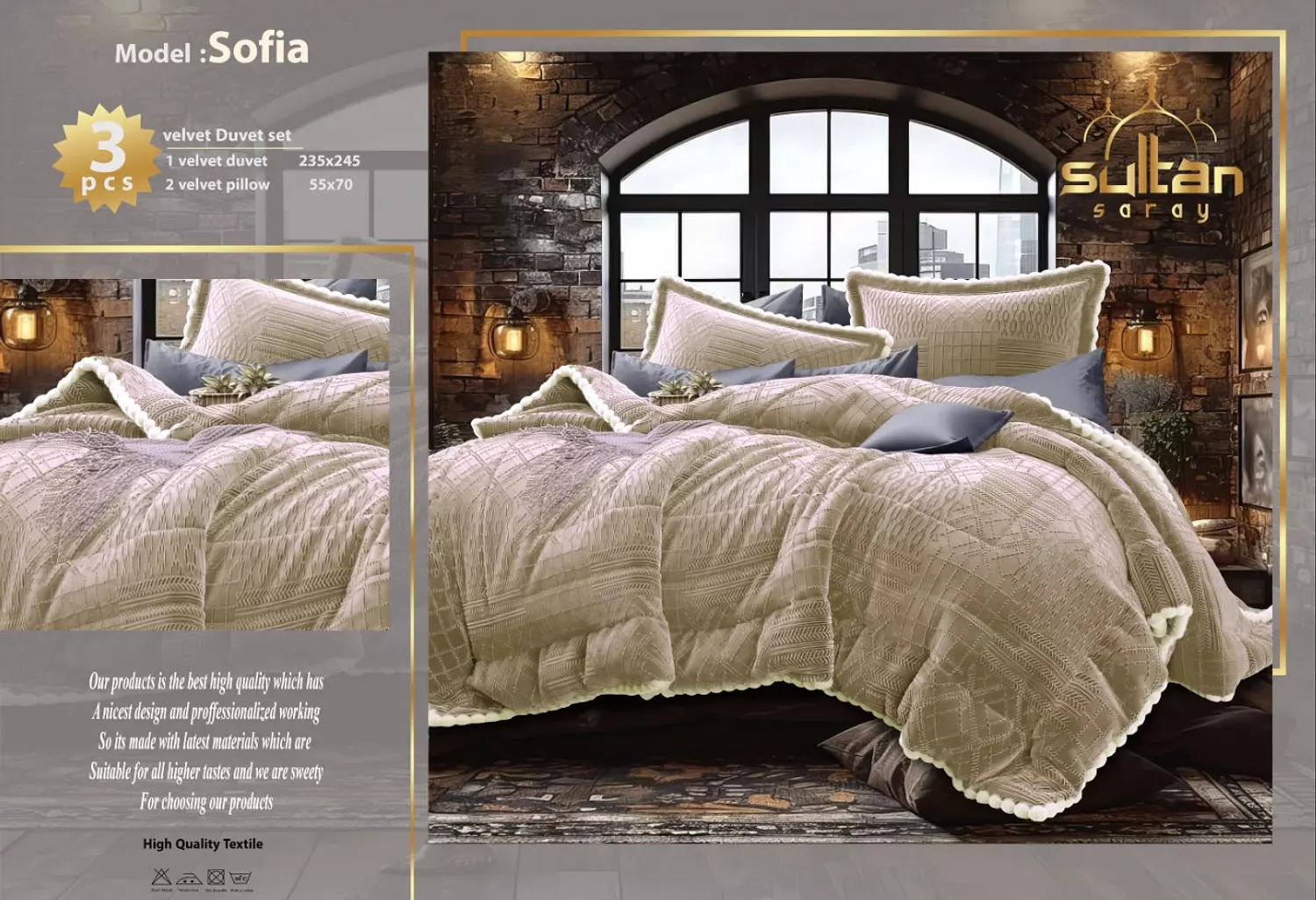 <p><br>Bed Cover</p>