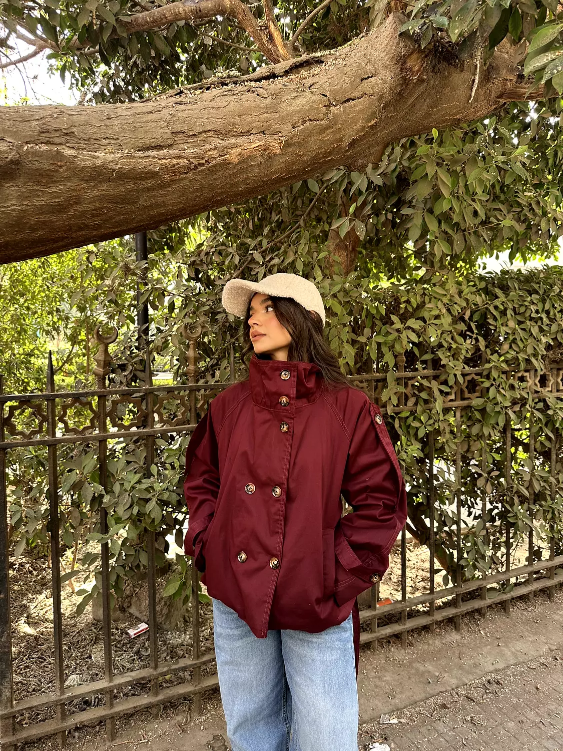 Cropped Trench Coat 29