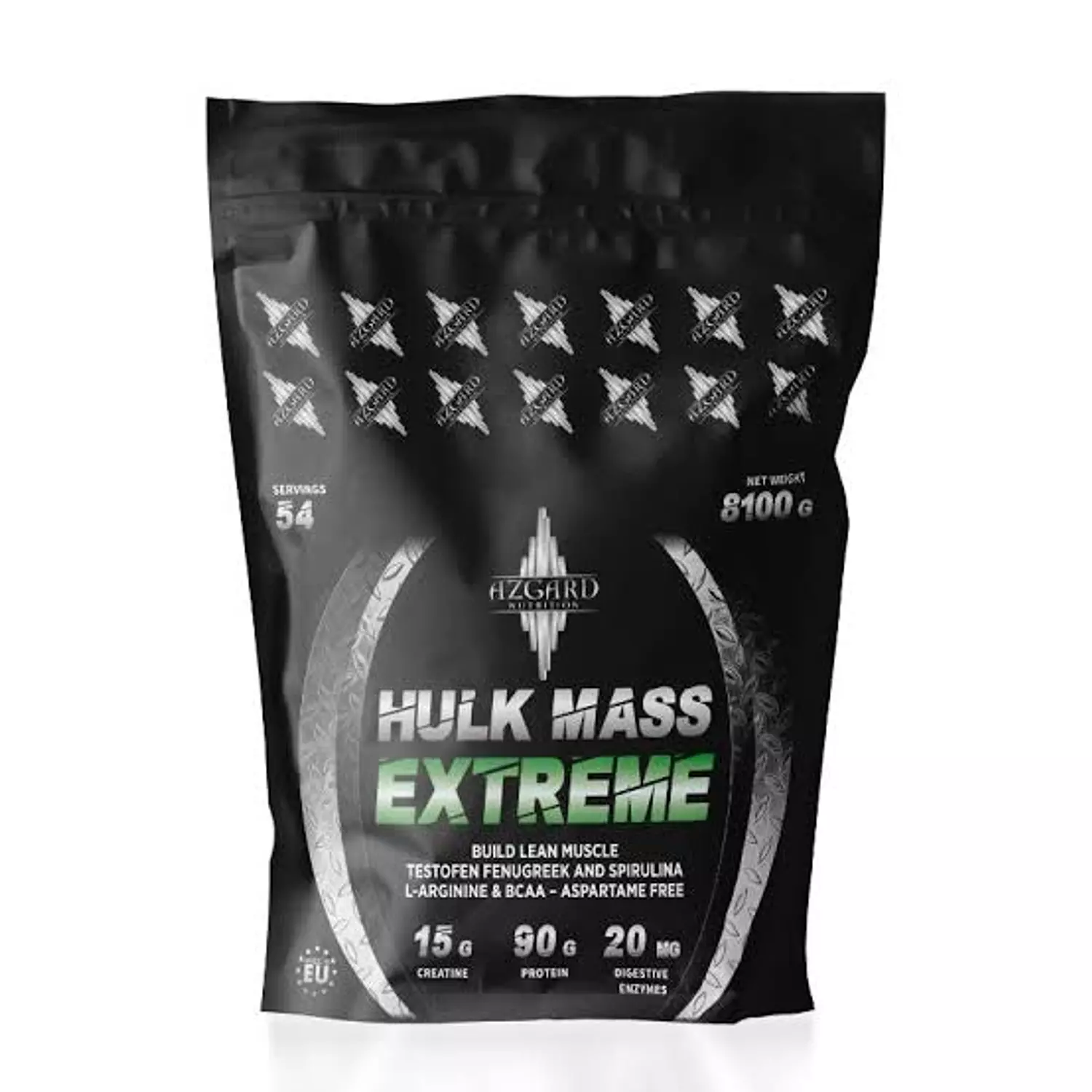 Azgard Nutrition Hulk Mass Extreme-54Serv.-8100G.- image