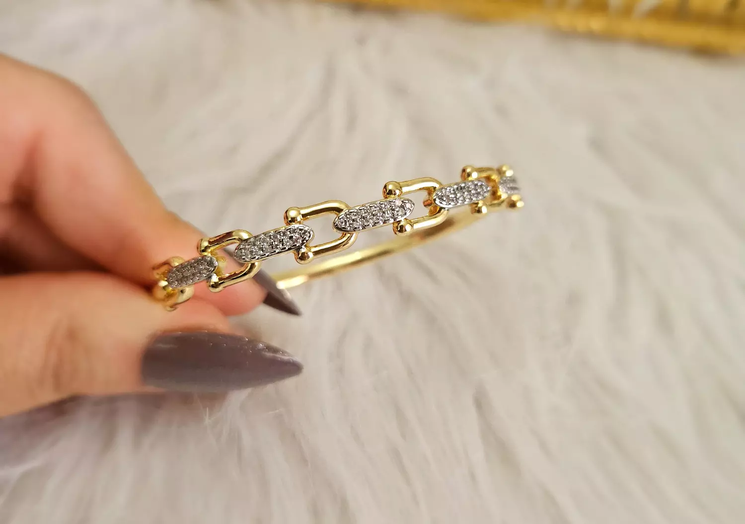 Bracelet gold plated B10 2
