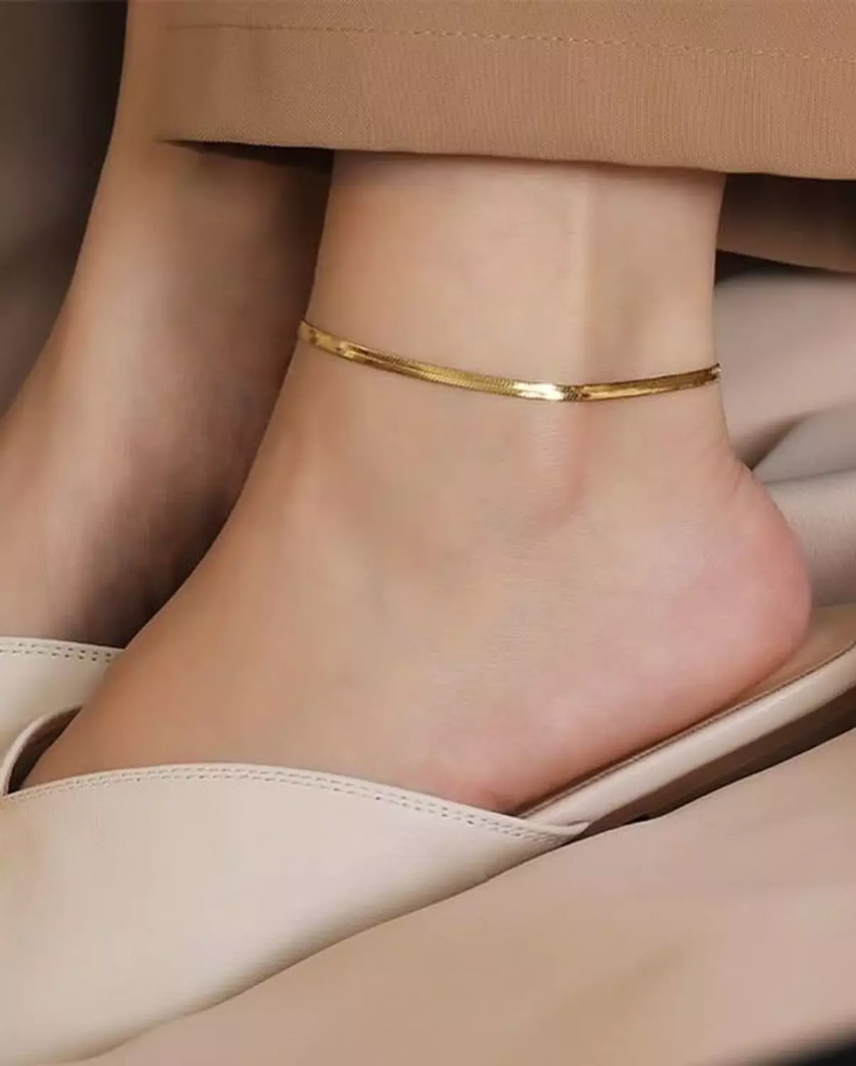 Snake chain anklet  2