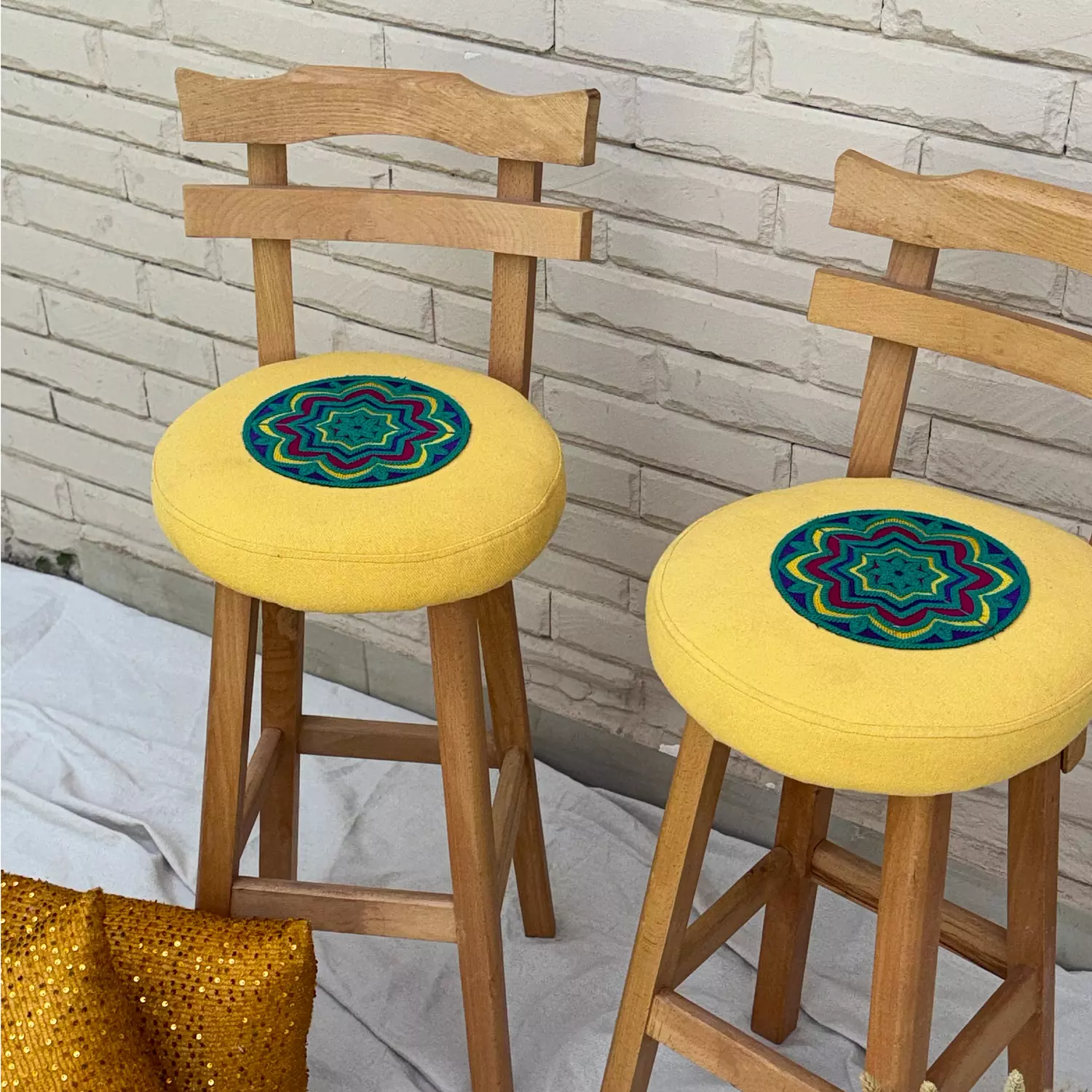 Floral High Chairs 1