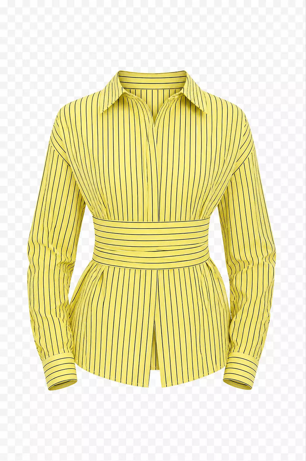 corset striped shirt 2
