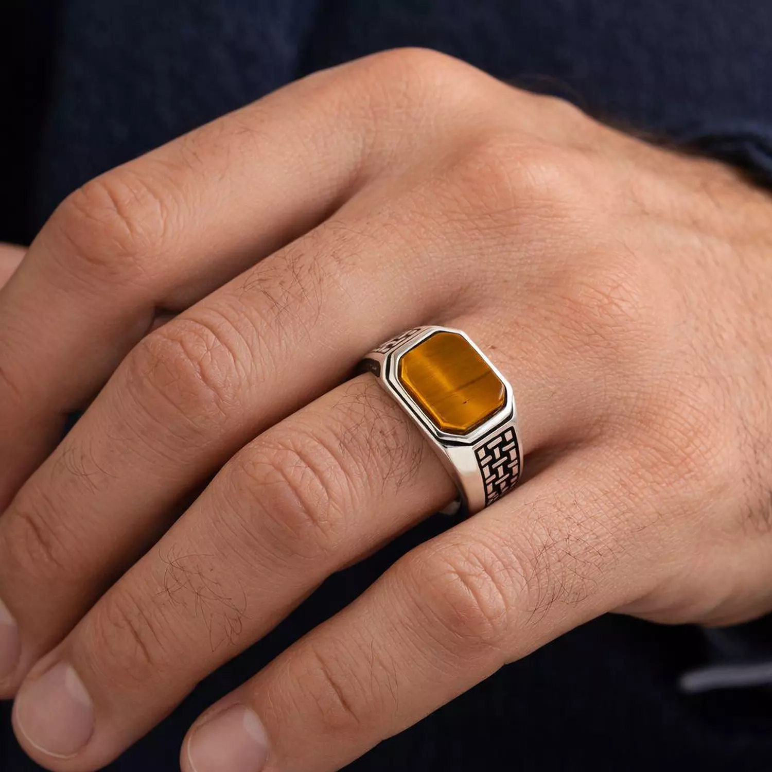 Turkish Ring Tiger Eye image
