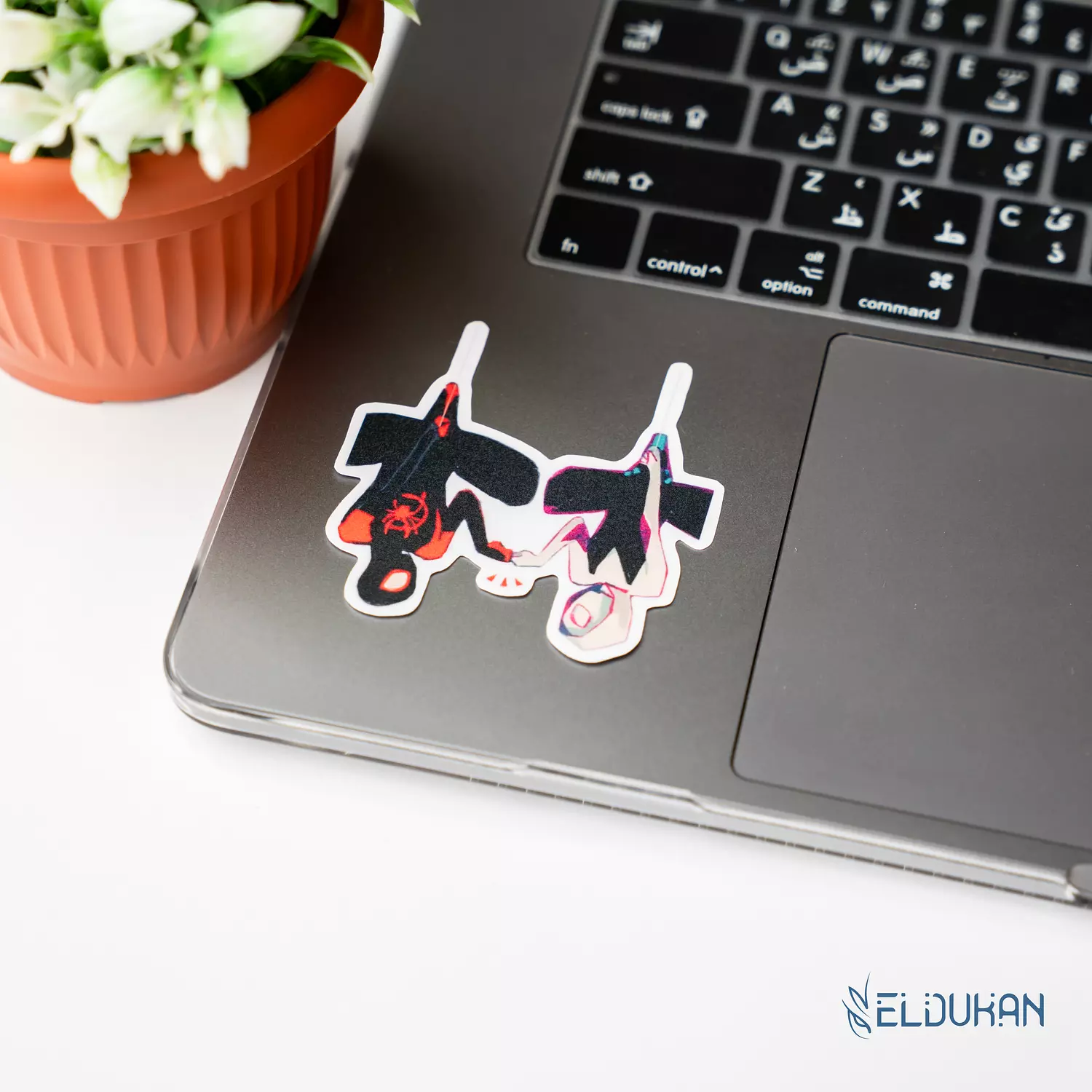 Spiderman & gwen sticker image