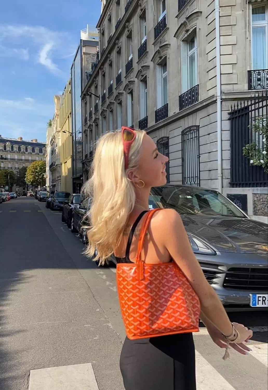 GOYARD ANJOU BAG Orange  1