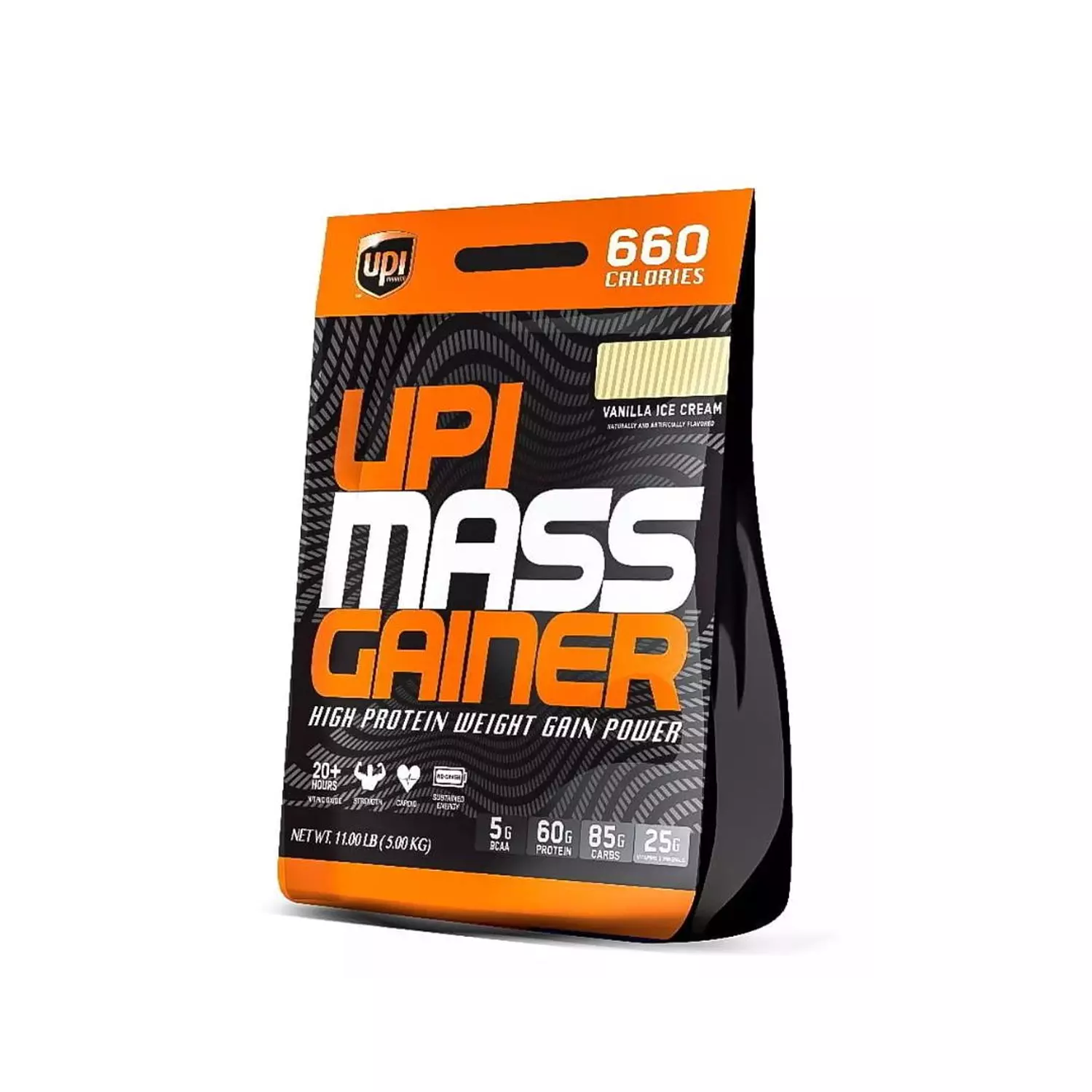 يو بي آي ماس جينر 5 كجم – UPI Mass Gainer 5kg ( 30 Serv.) 5