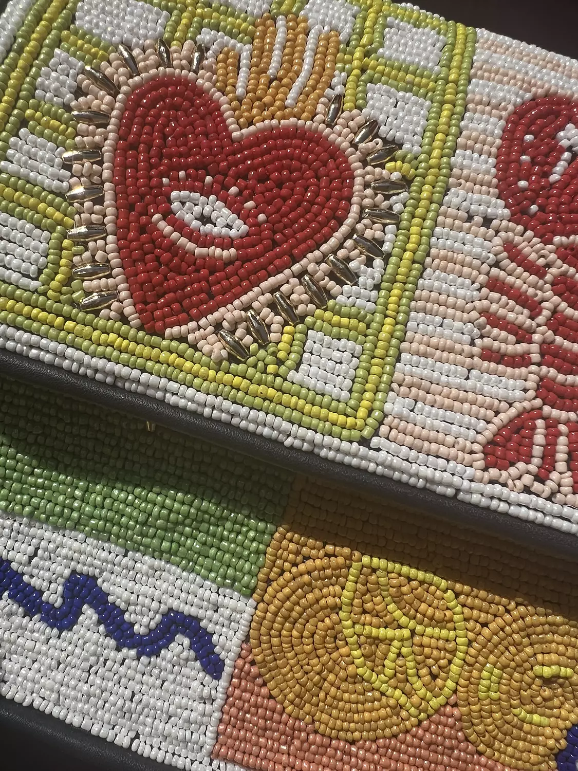 Solaris Beaded shoulder bag  3