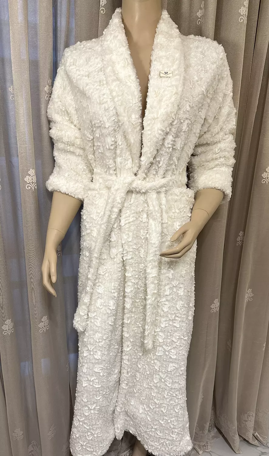 Pearl Rabbit Fur Winter Robe 3