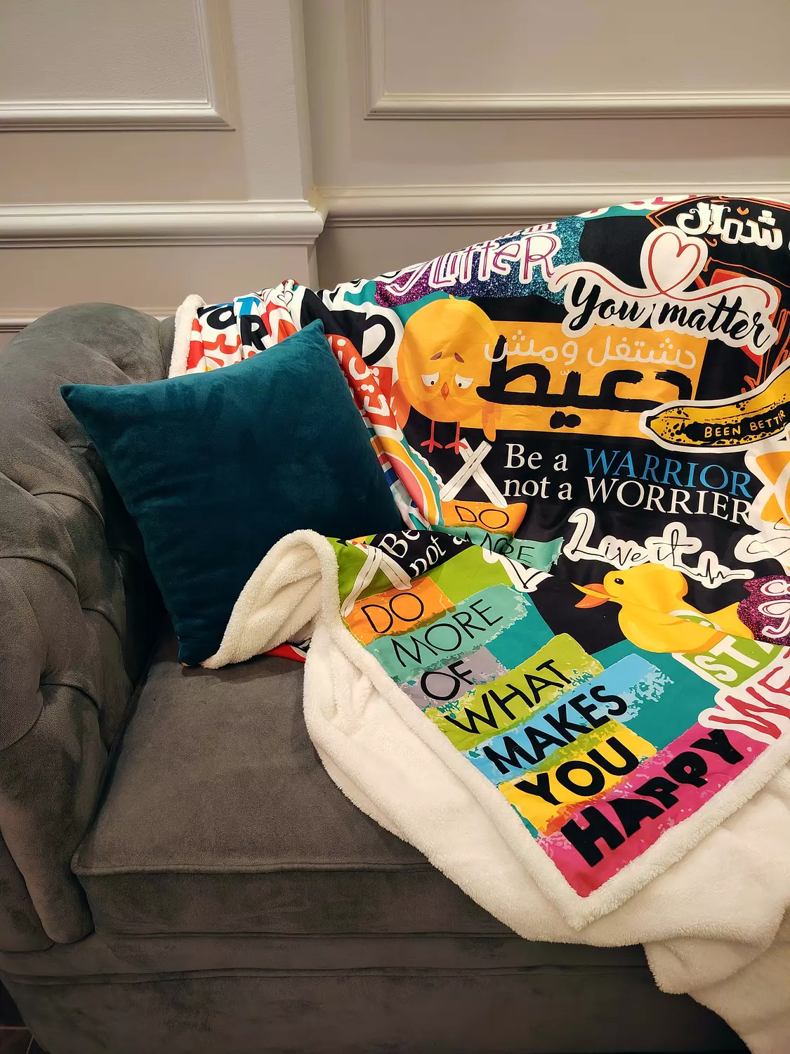 Crazy Quotes TV Blanket  image