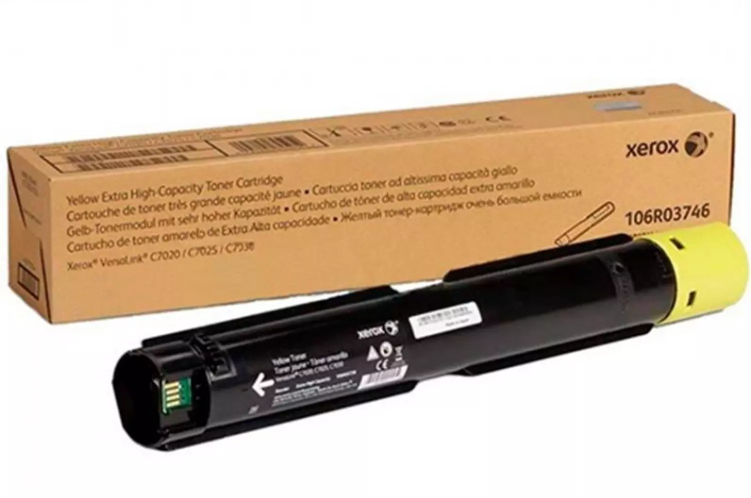 106R03746 Yellow Toner Versalink C7020/C7025/C7030